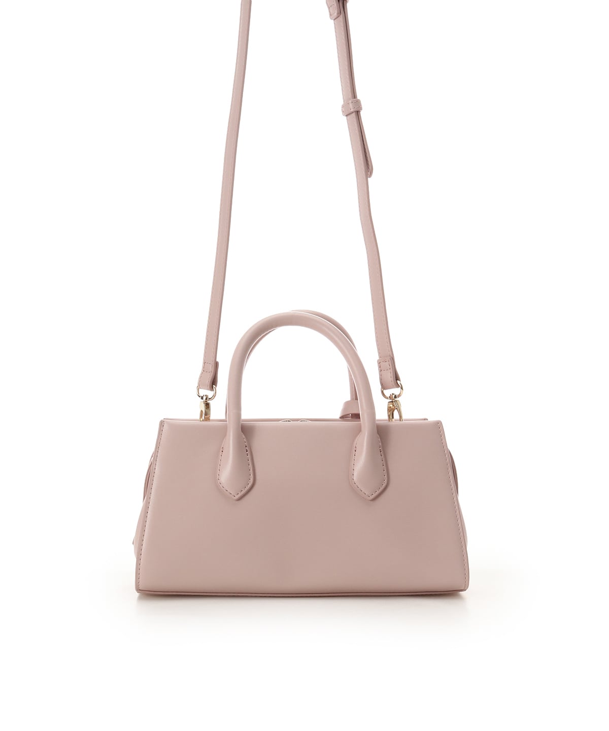 ロゴ金具ショルダーバッグ