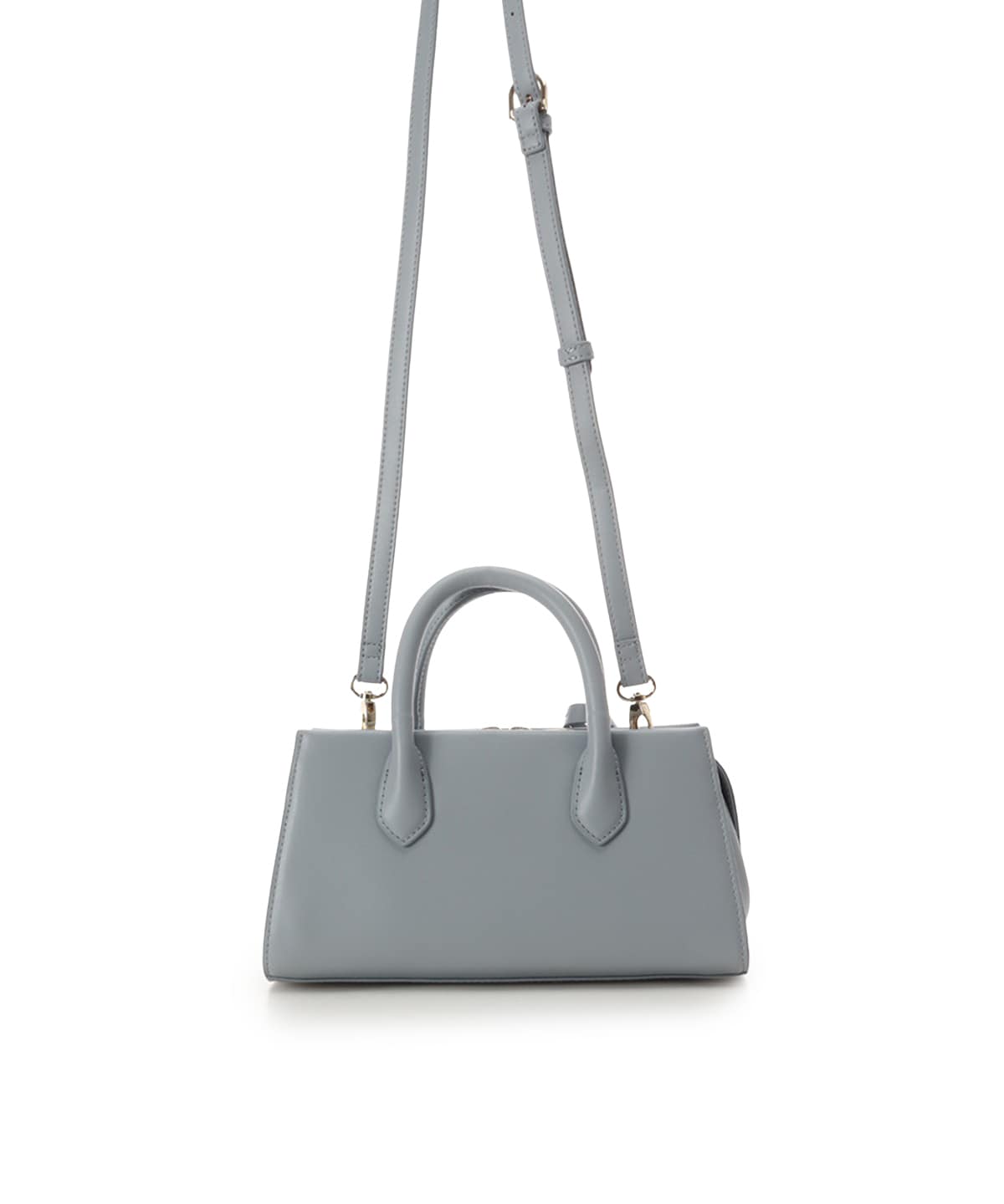 ロゴ金具ショルダーバッグ