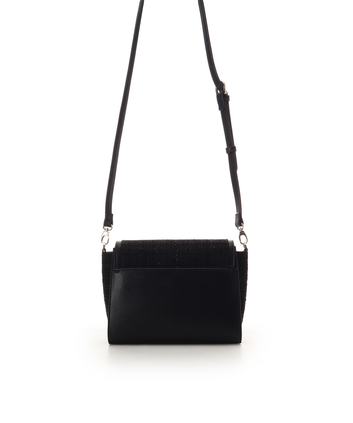 新色ツイードダイヤカットショルダーバッグ