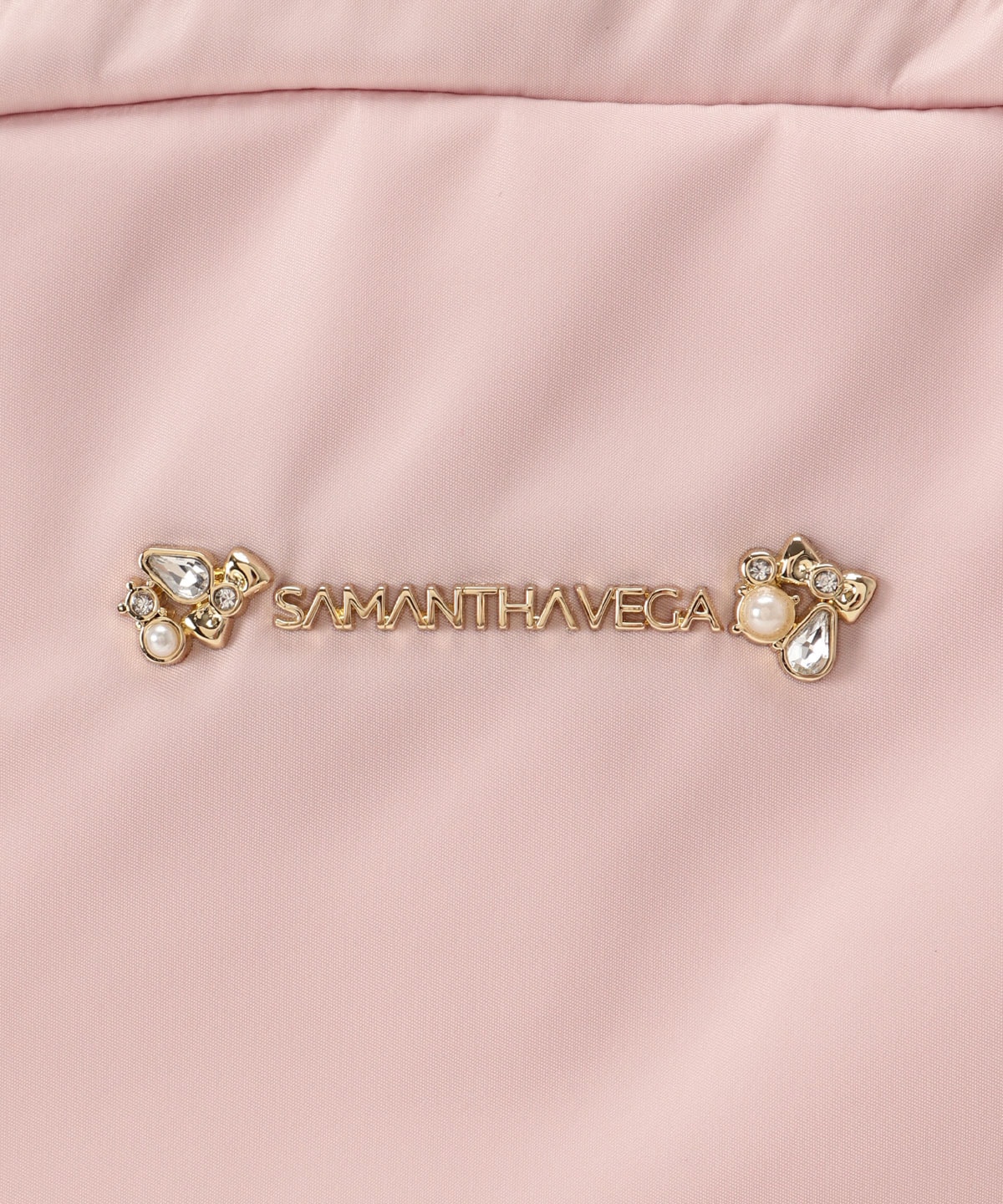 アクセントビジューリュック