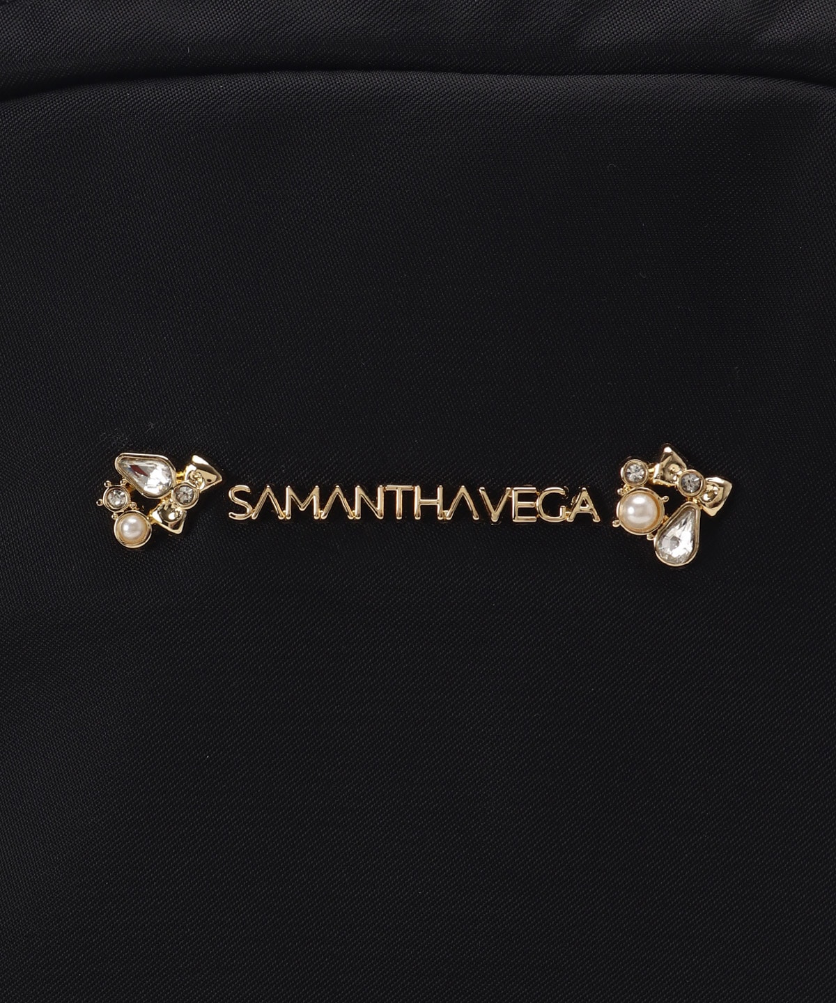 アクセントビジューリュック