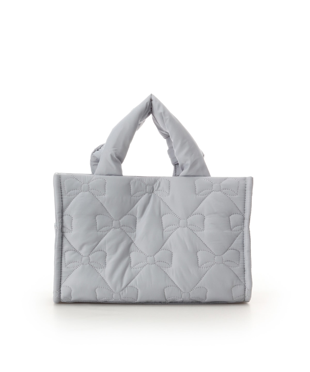 リボンキルティングハンドバッグ