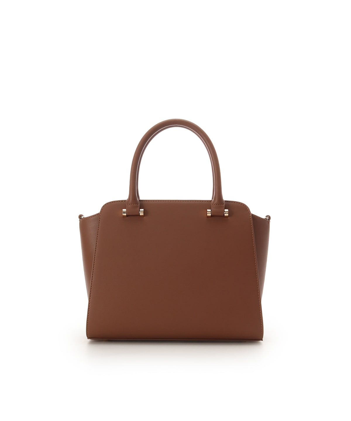 デニム調アクセントリボンハンドバッグ