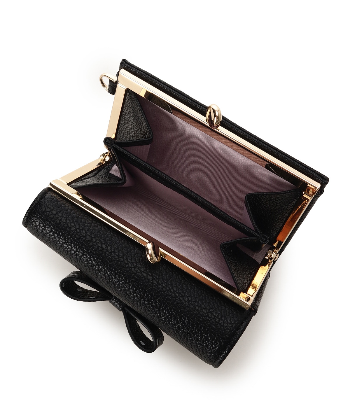 ハートドット折財布