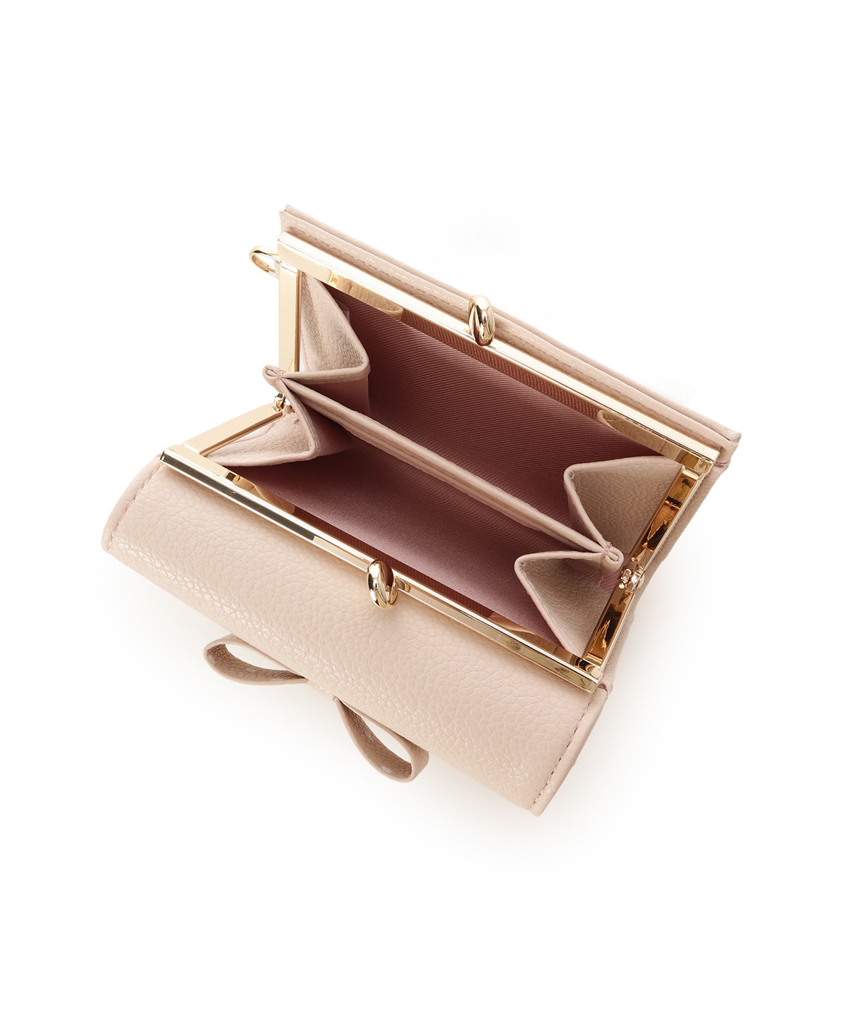 ハートドット折財布