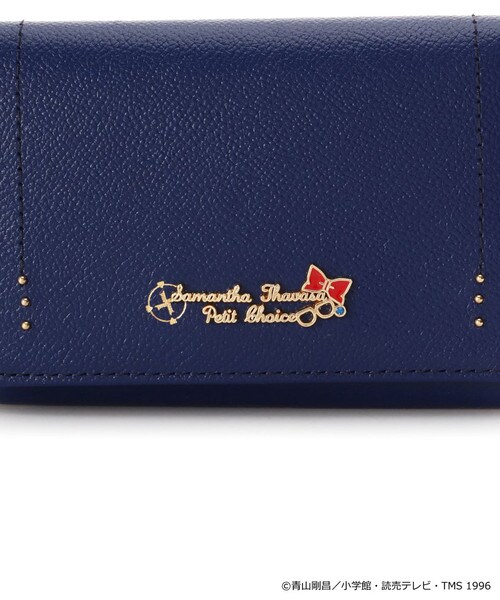 名探偵コナン コラボ 折財布 江戸川コナンバージョン Free ネイビー Samantha Thavasa Petit Choiceサマンサタバサグループ 公式オンラインショップ