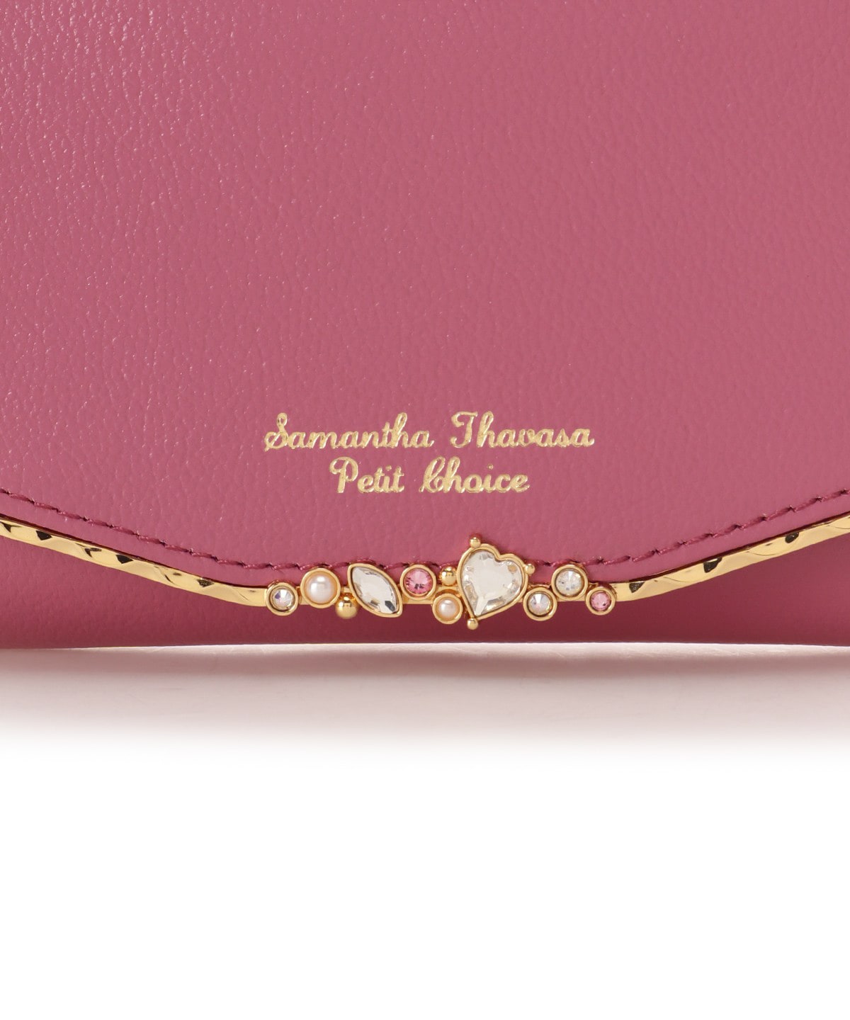 ハートジュエルバー 折財布