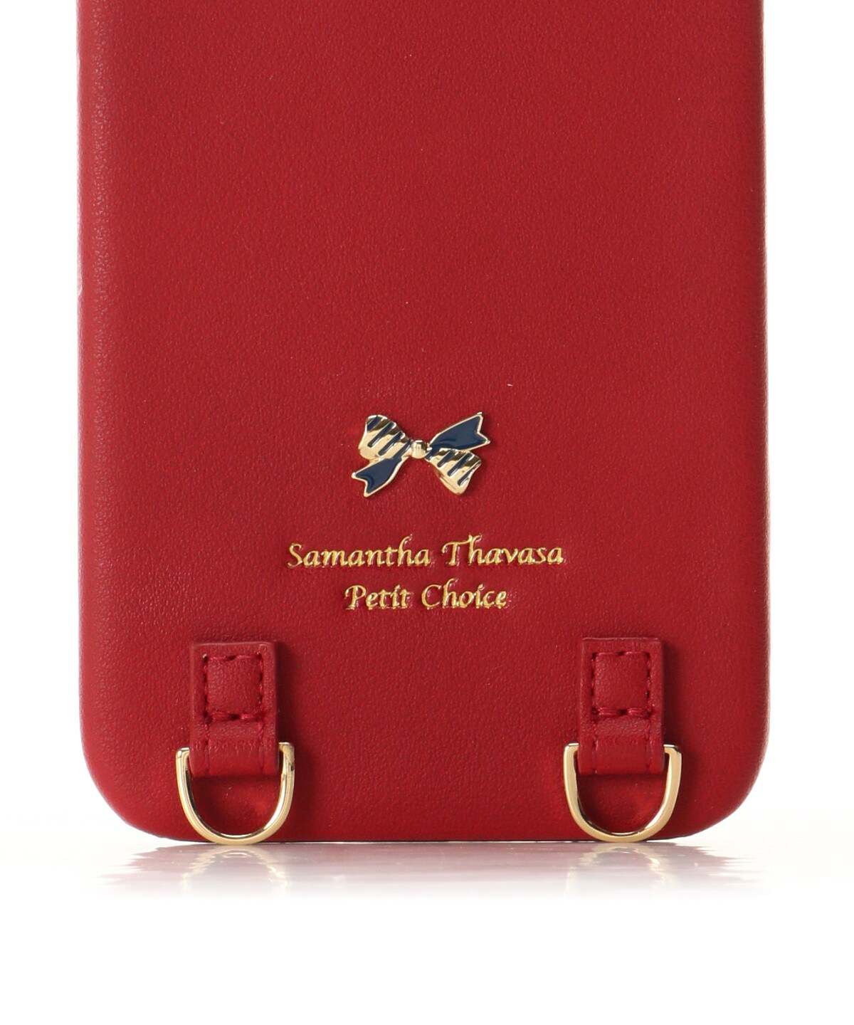 新品 サマンサタバサプチチョイス iPhone12 12proケース レッド系