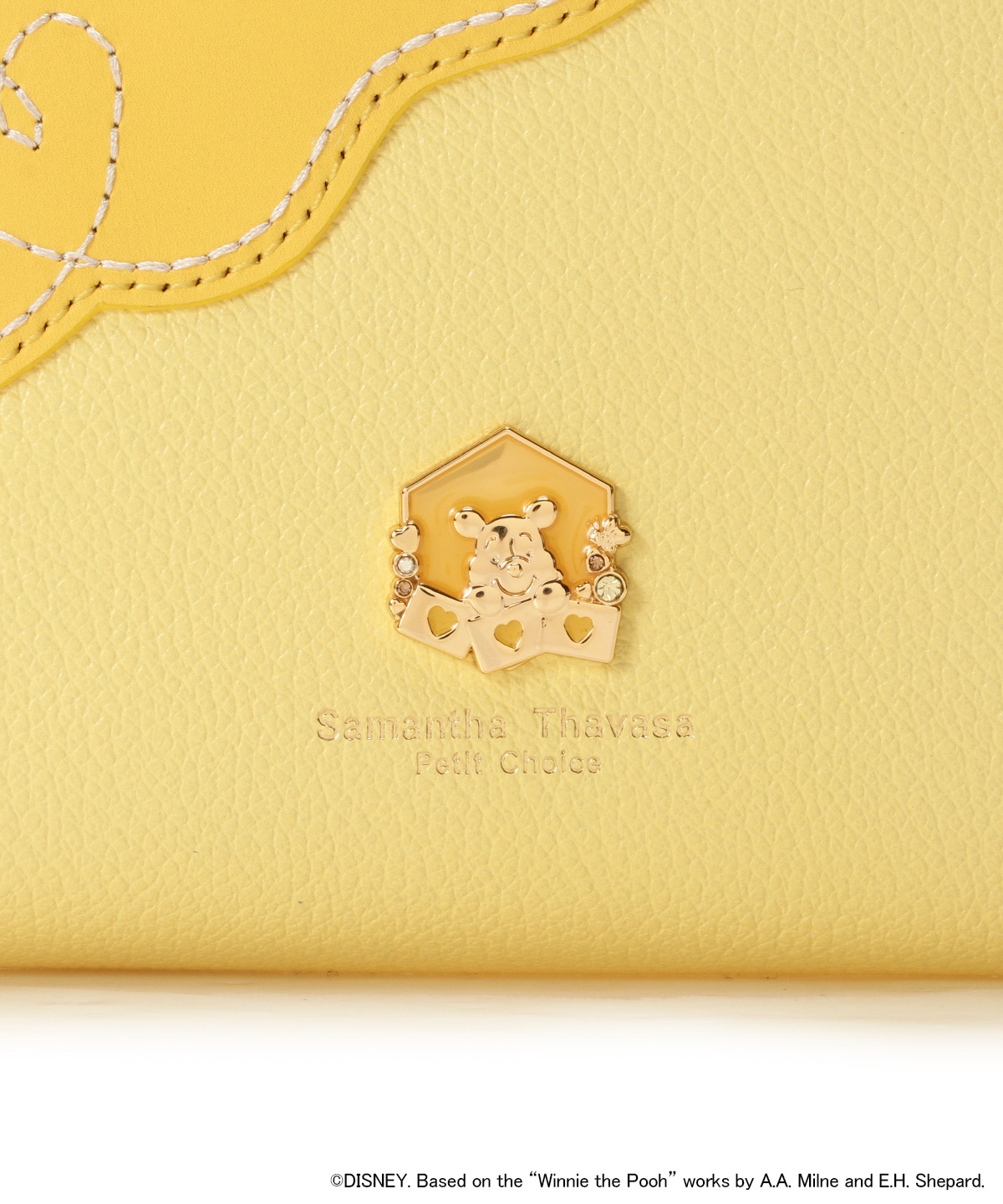 くまのプーさんコレクション」 折財布(FREE イエロー): Samantha 