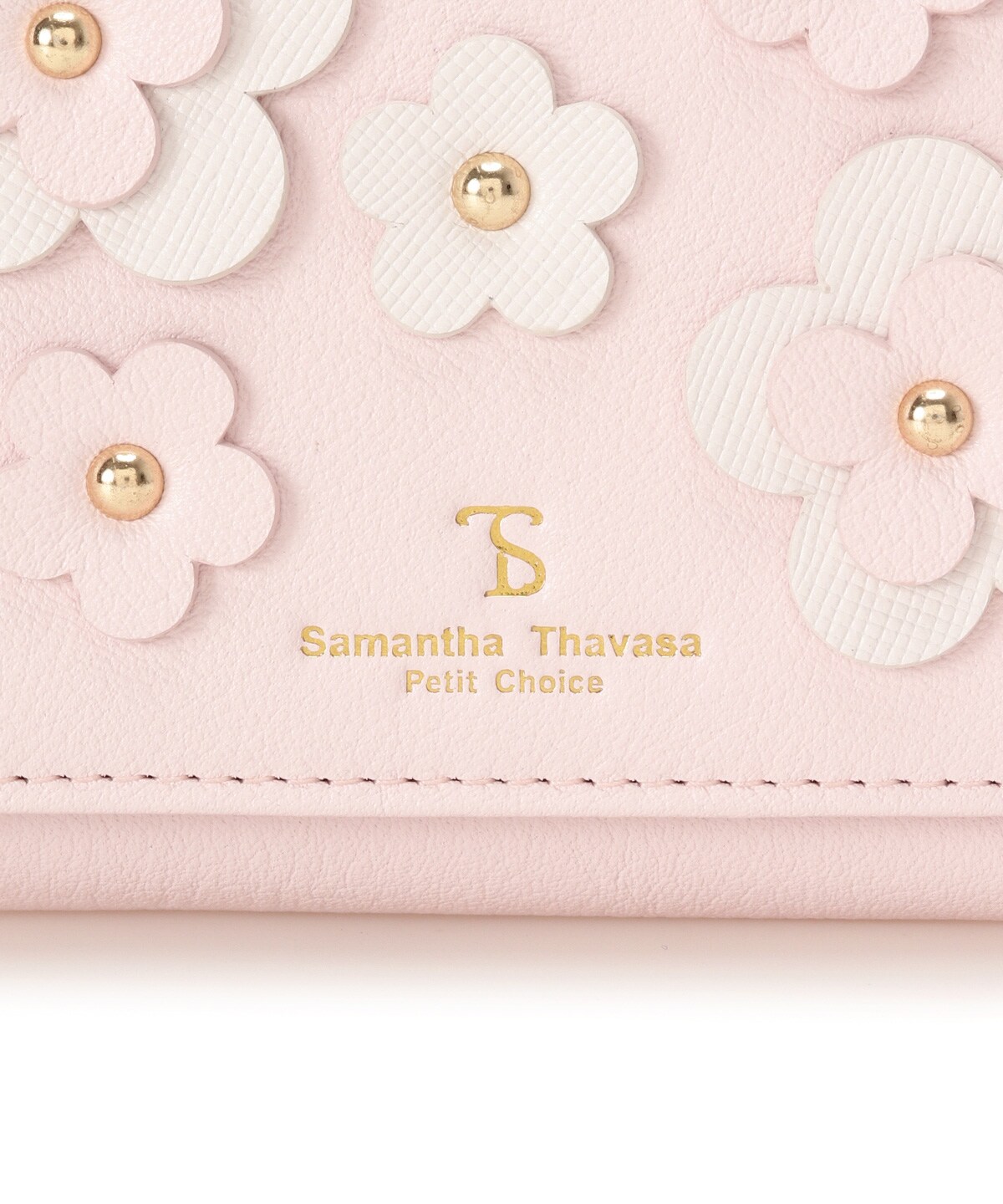 フラワーパッチ 折財布(FREE ピンク): Samantha Thavasa Petit