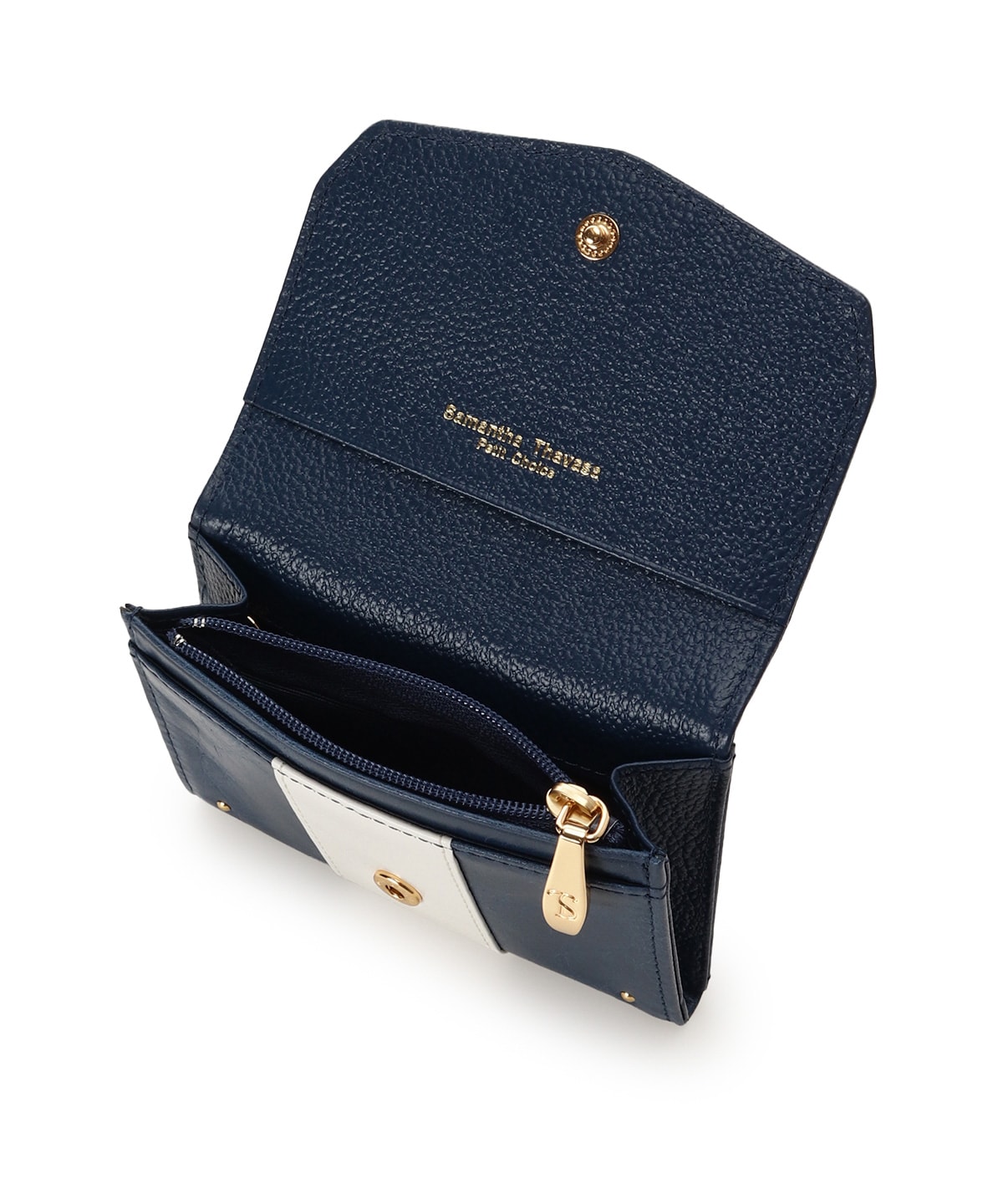 バイカラープルアップレザー マルチケース