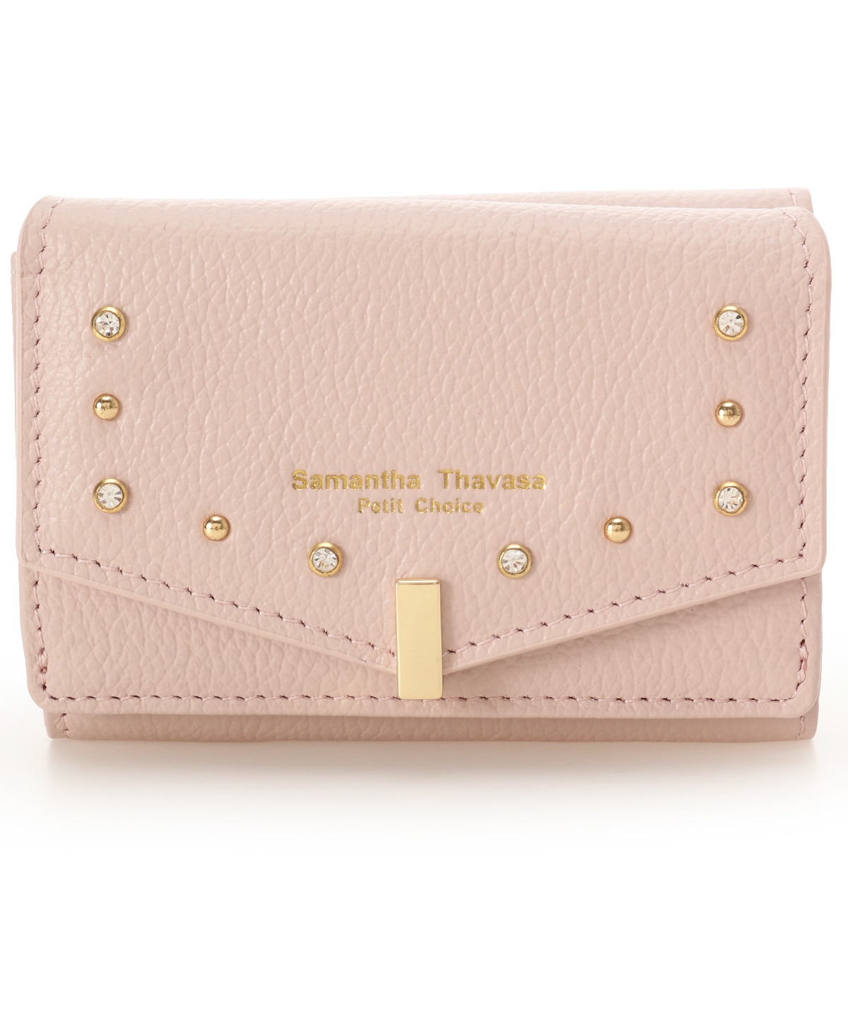 ゴールドスタッズ ミニ折財布