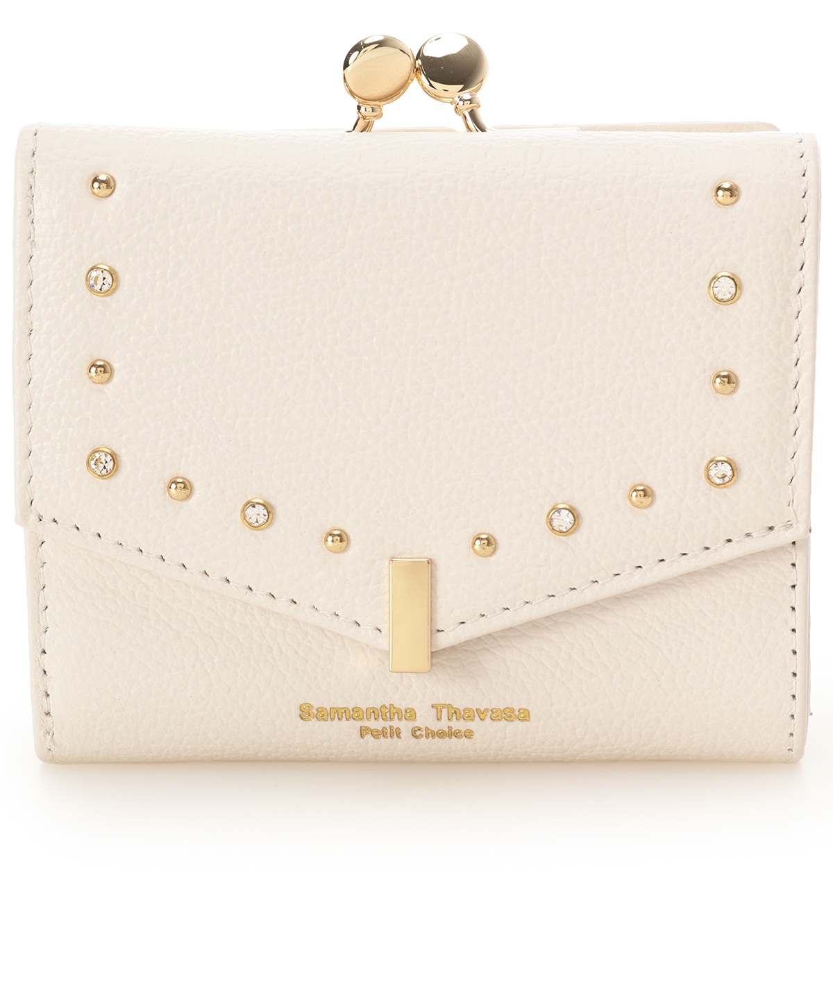 ゴールドスタッズ 折財布