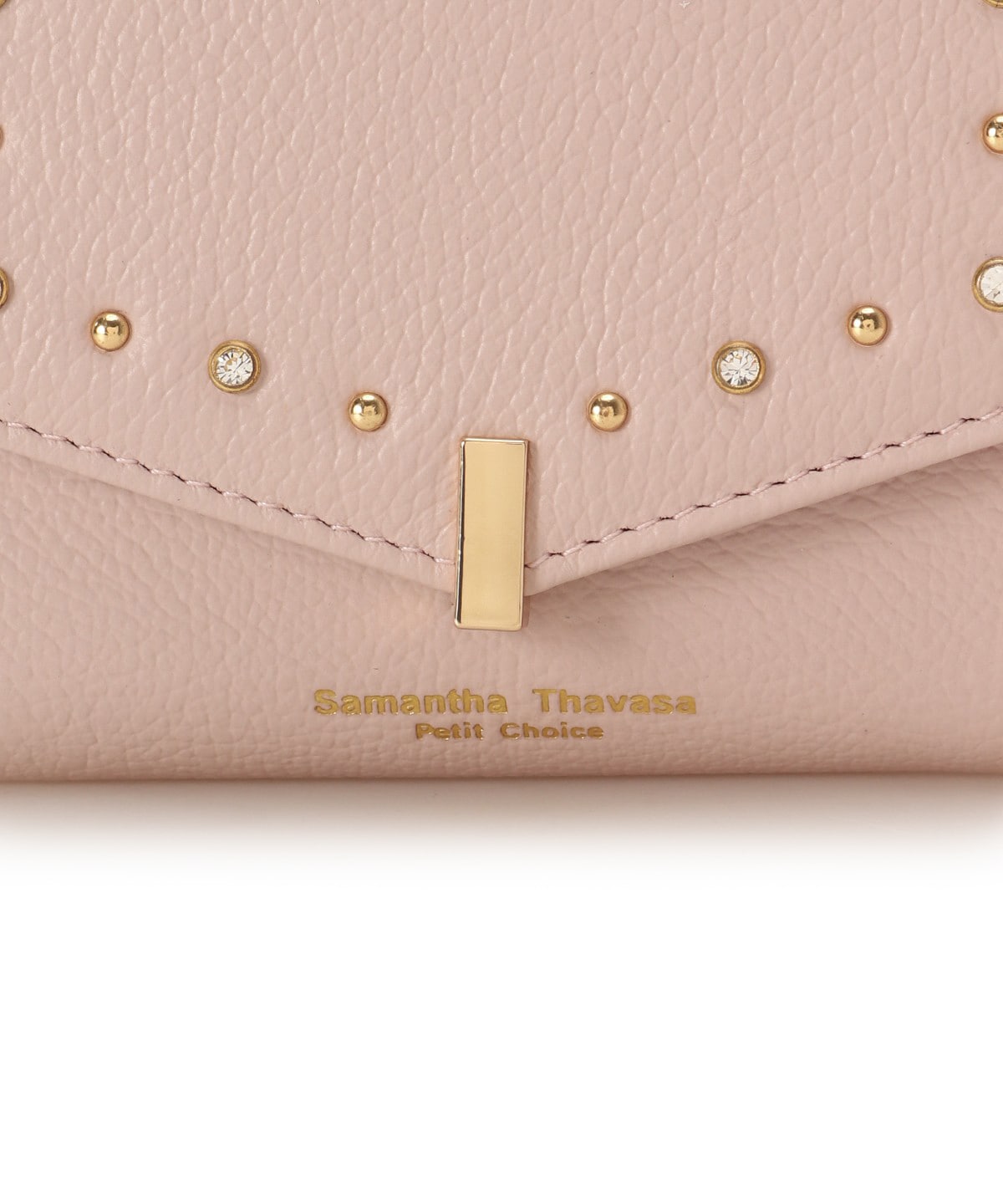 ゴールドスタッズ 折財布