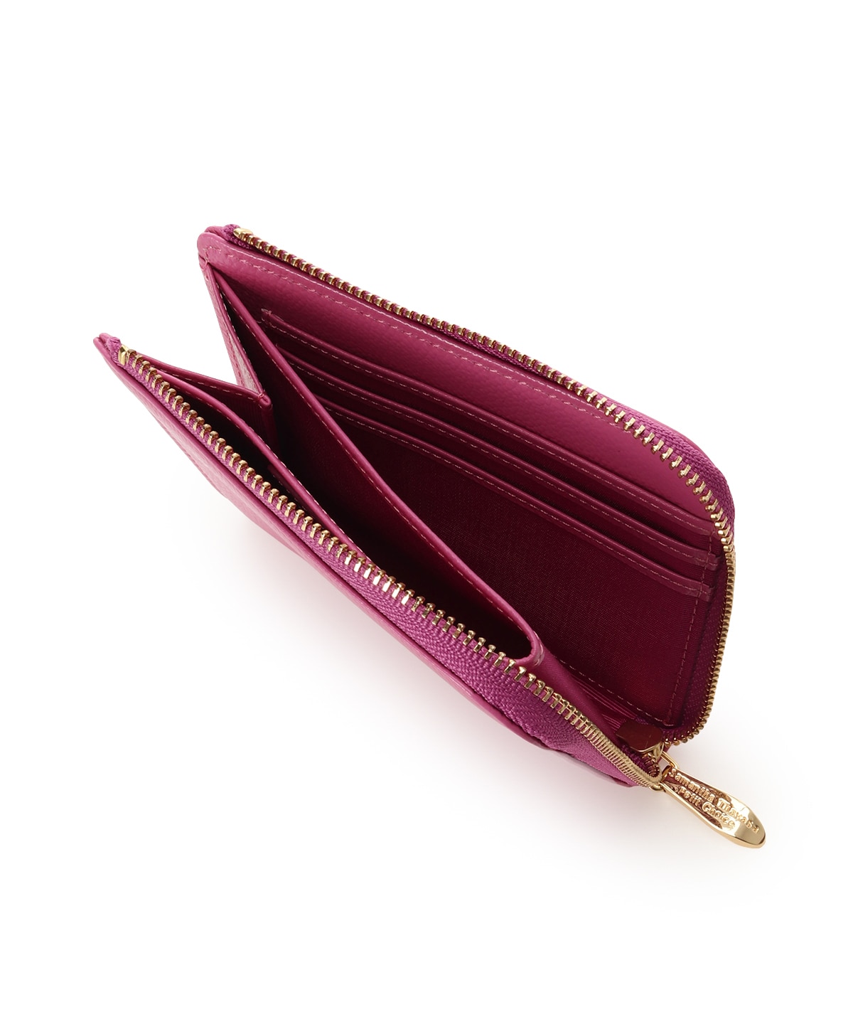 シンプルL字ファスナー 折財布