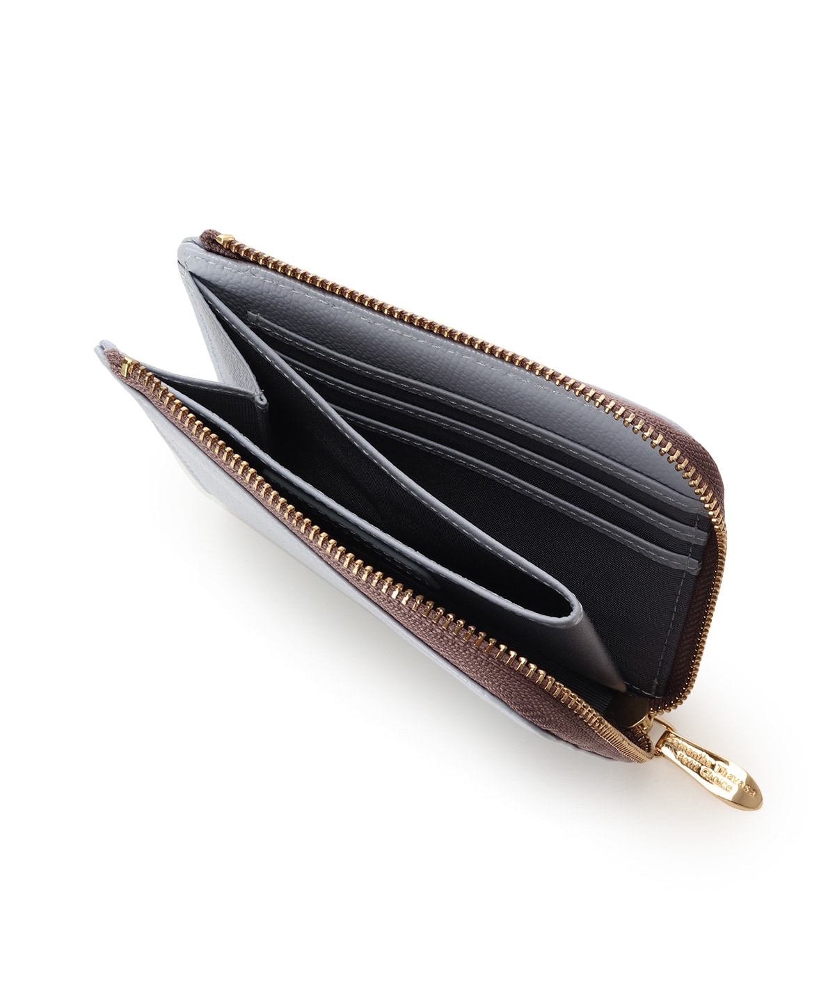 シンプルL字ファスナー 折財布