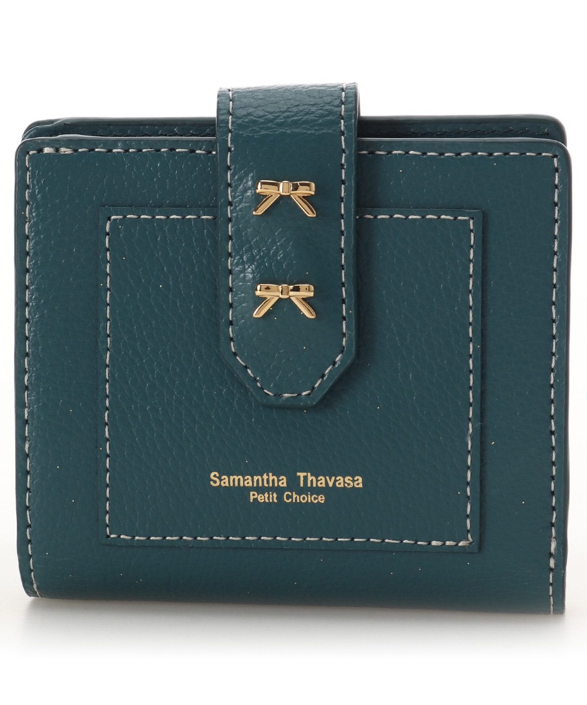 ダブルリボン ミニ財布