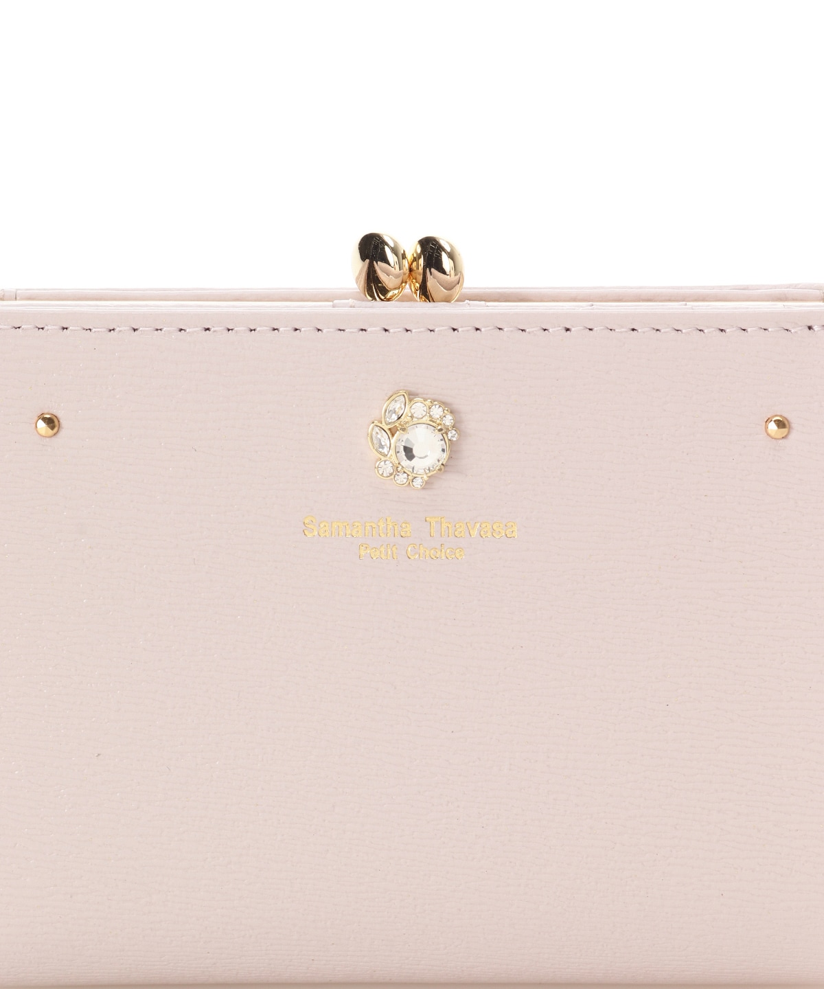 ビジュー 折財布