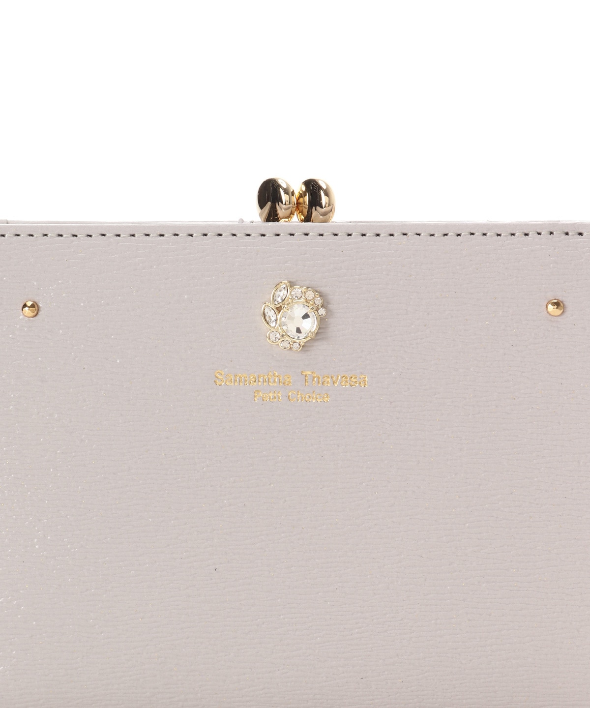 ビジュー 折財布