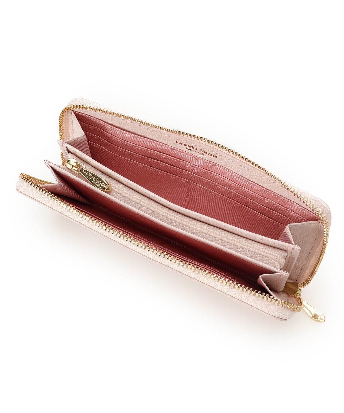 ラメフラワービジュー 長財布