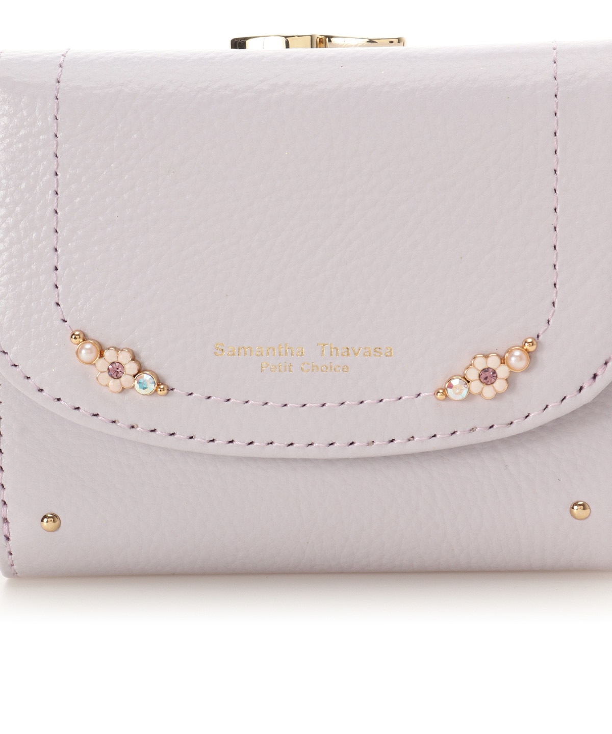 フラワーパール 折財布