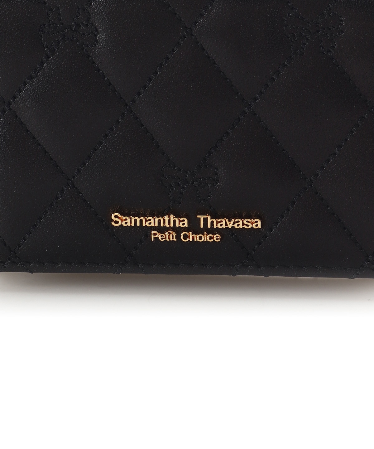 リボンキルト ミニ財布