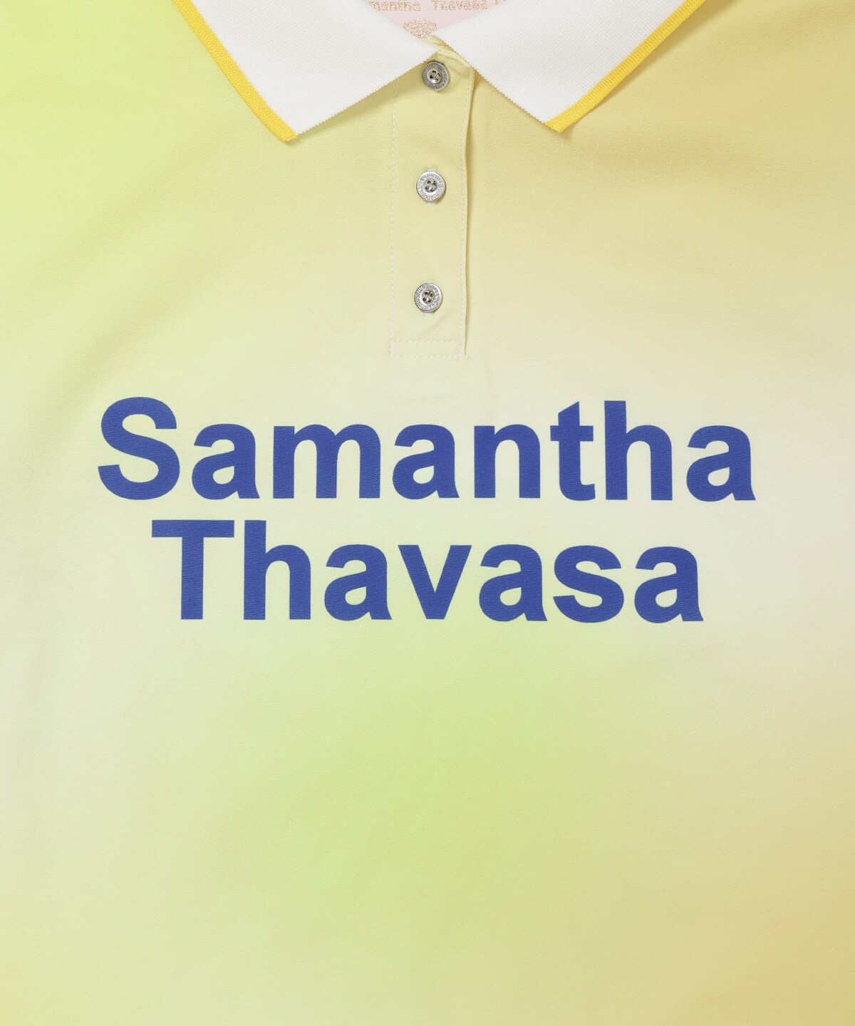 グラデーション半袖ポロ