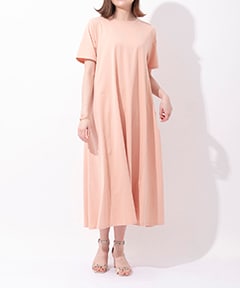 Samantha Green オーガニックコットン混カットワンピース Free ダークグレー Samantha Thavasaサマンサタバサグループ 公式オンラインショップ