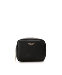 【お買い得！】 シンプルポーチ(FREE Choice Petit Thavasa Samantha ブラック): 小物
