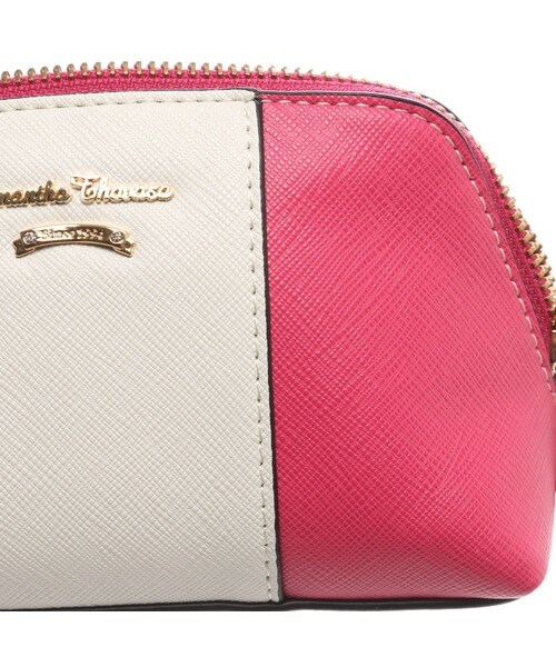 ポーチ バイカラー Free フューシャピンク Samantha Thavasaサマンサタバサグループ 公式オンラインショップ