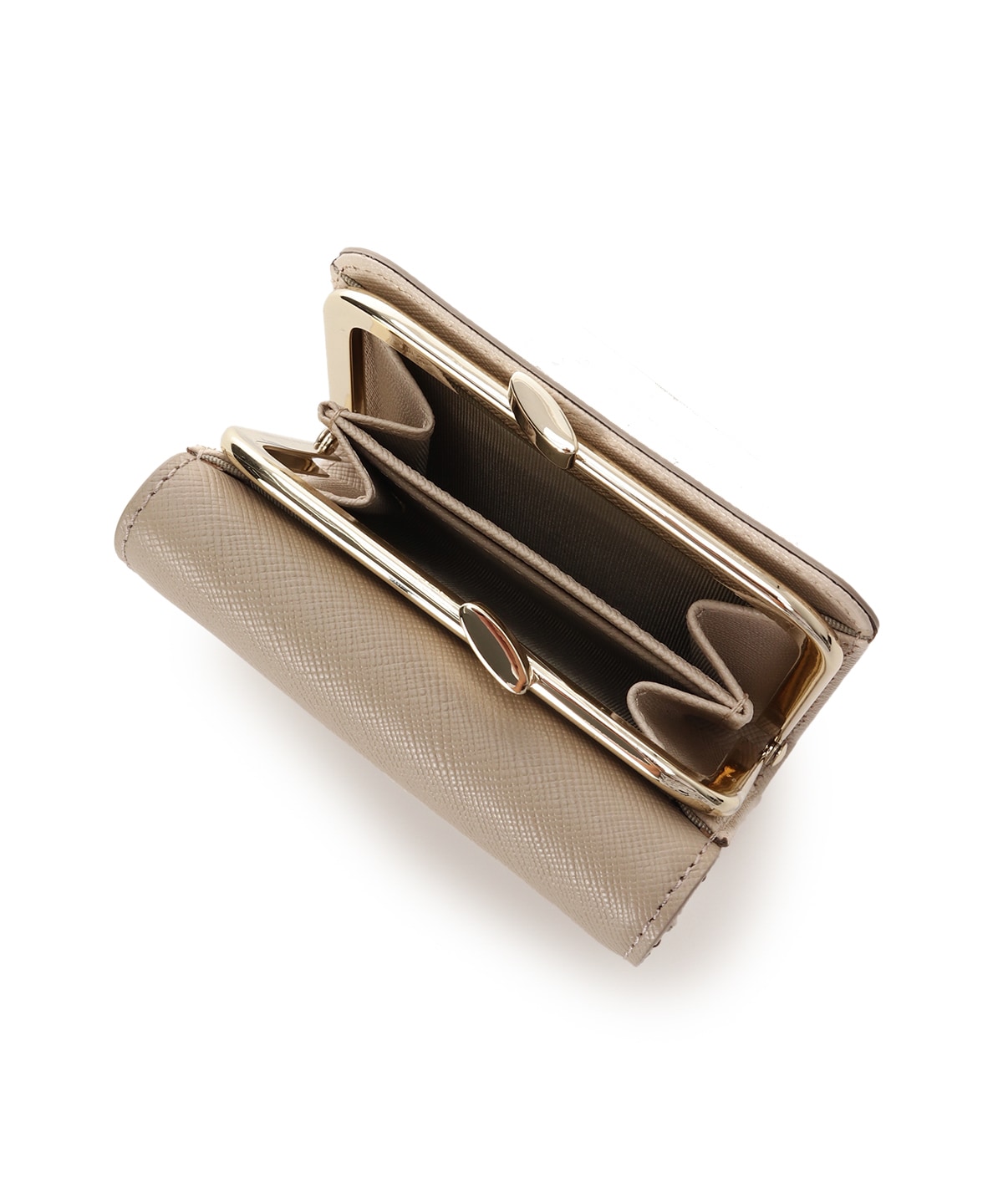 [Newカラー]Pomme d'espoir ポムディスポワール バイカラー三つ折り口金財布