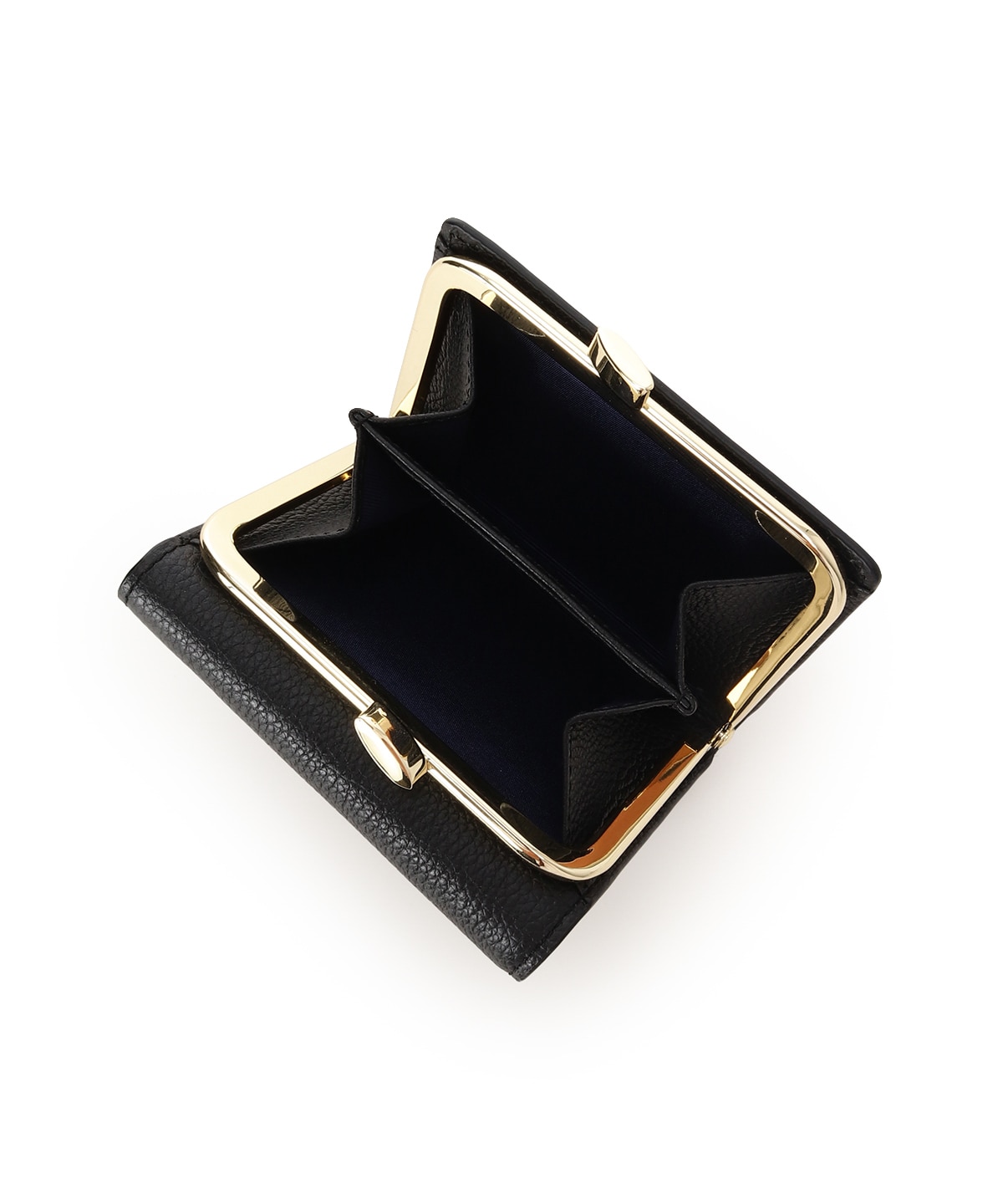 リボンモチーフ口金折財布(FREE ブラック): Samantha Thavasa