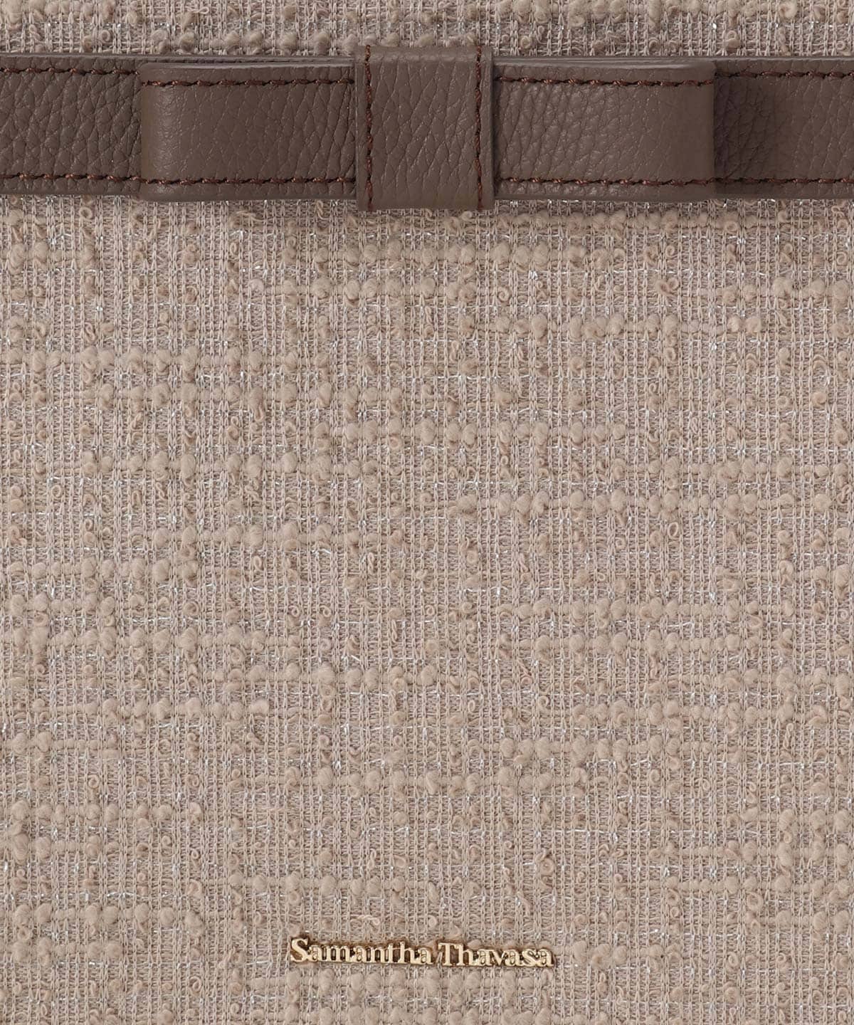 ループツイードデザイン エムシュシュⅢ トートバッグ