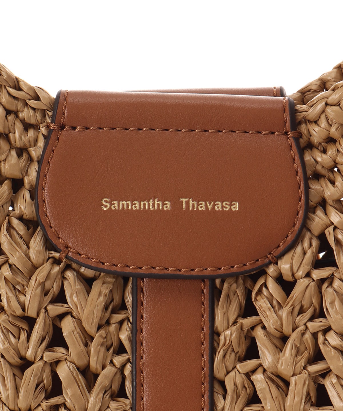 かご編みトートバッグ