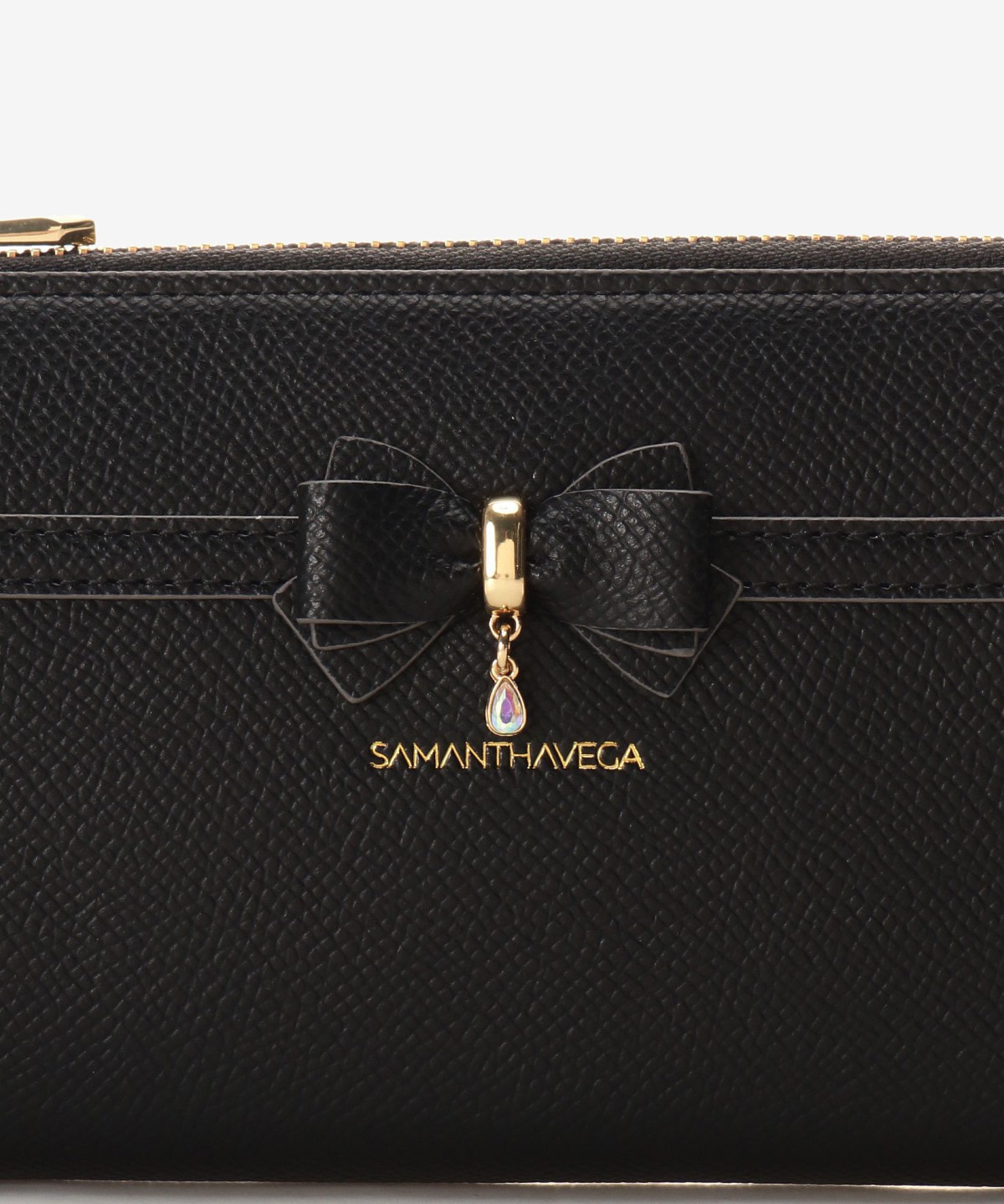 アクセントリボン 長財布(FREE ブラック): SAMANTHAVEGAサマンサタバサ