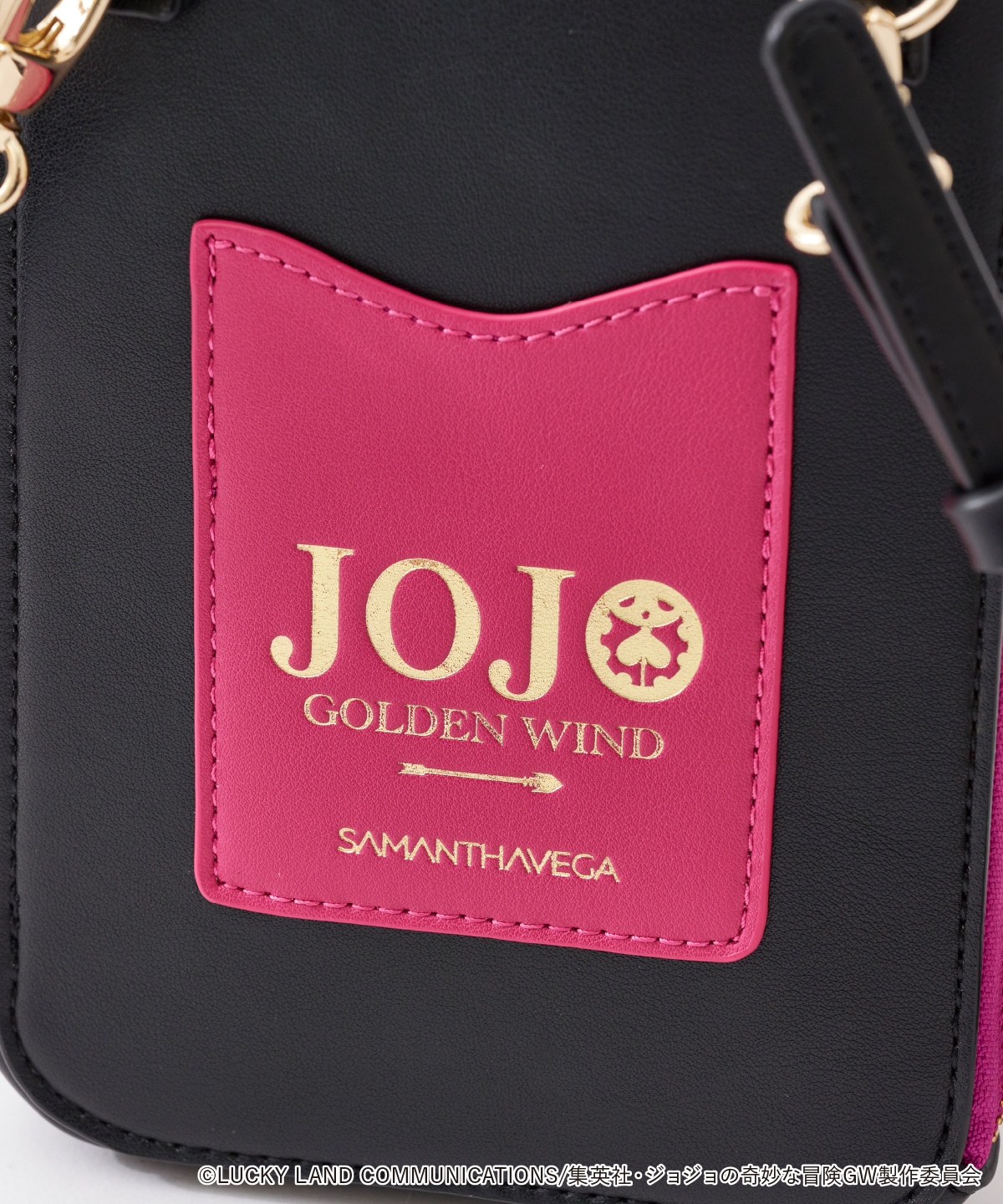 アニメ「ジョジョの奇妙な冒険　黄金の風」コラボ スマートフォンショルダーバッグ