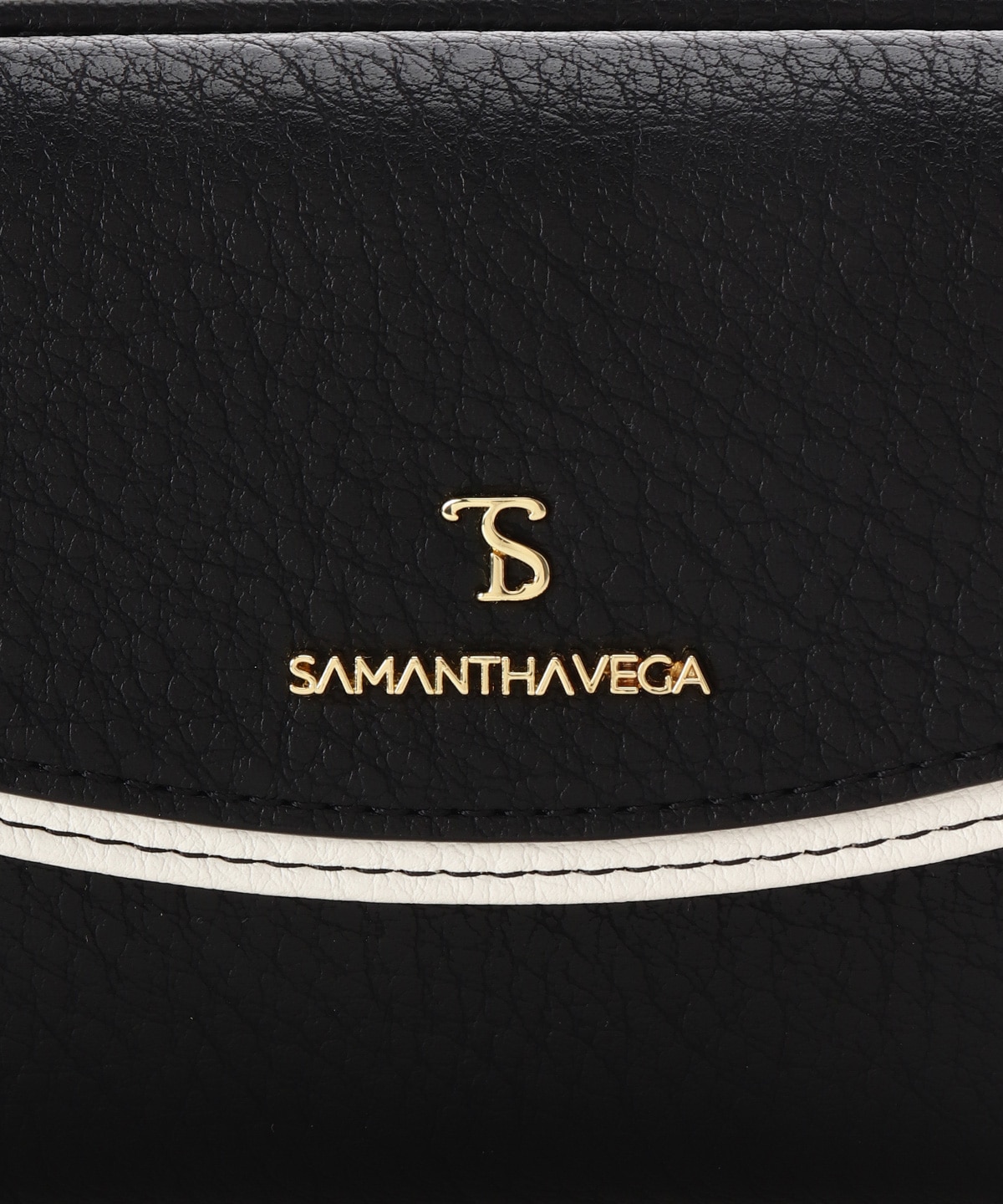 スマートバイカラー折財布(FREE ブラック): SAMANTHAVEGA