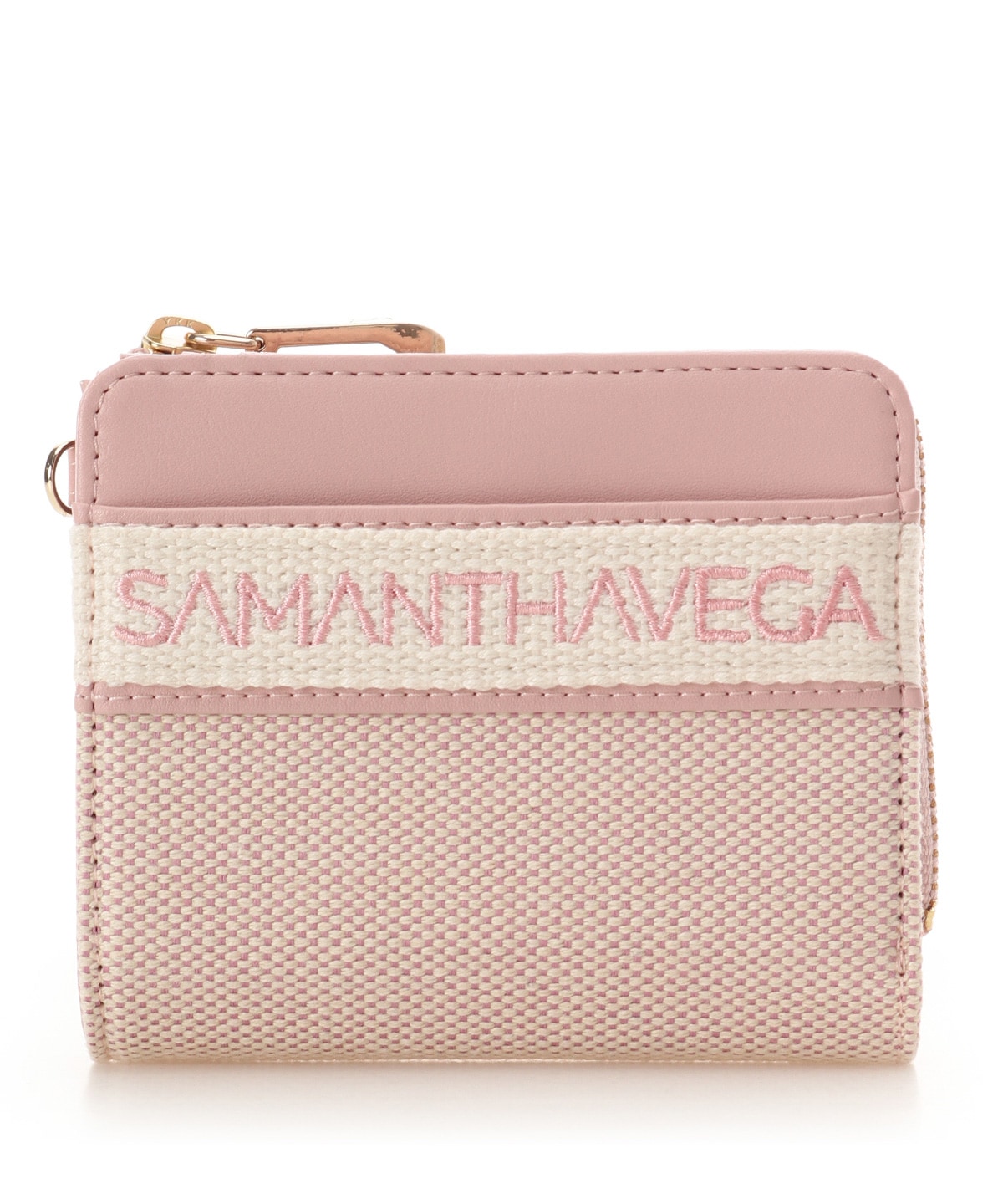 ロゴテープ折財布