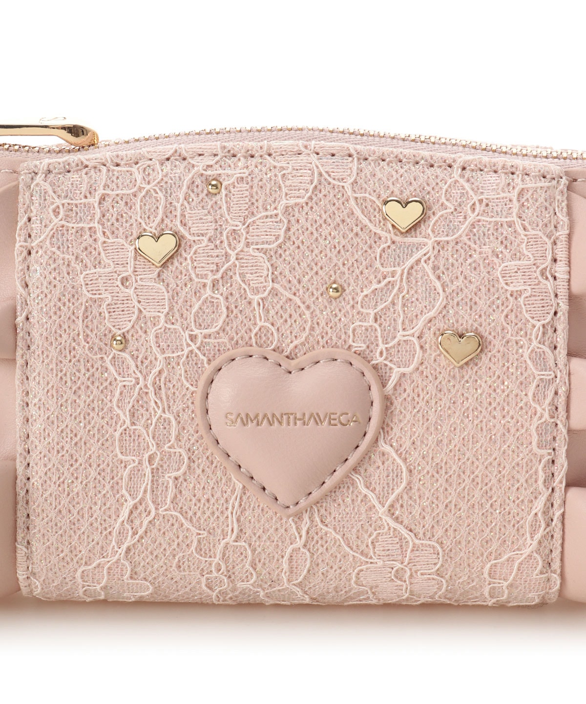 レースハートベルトポーチ