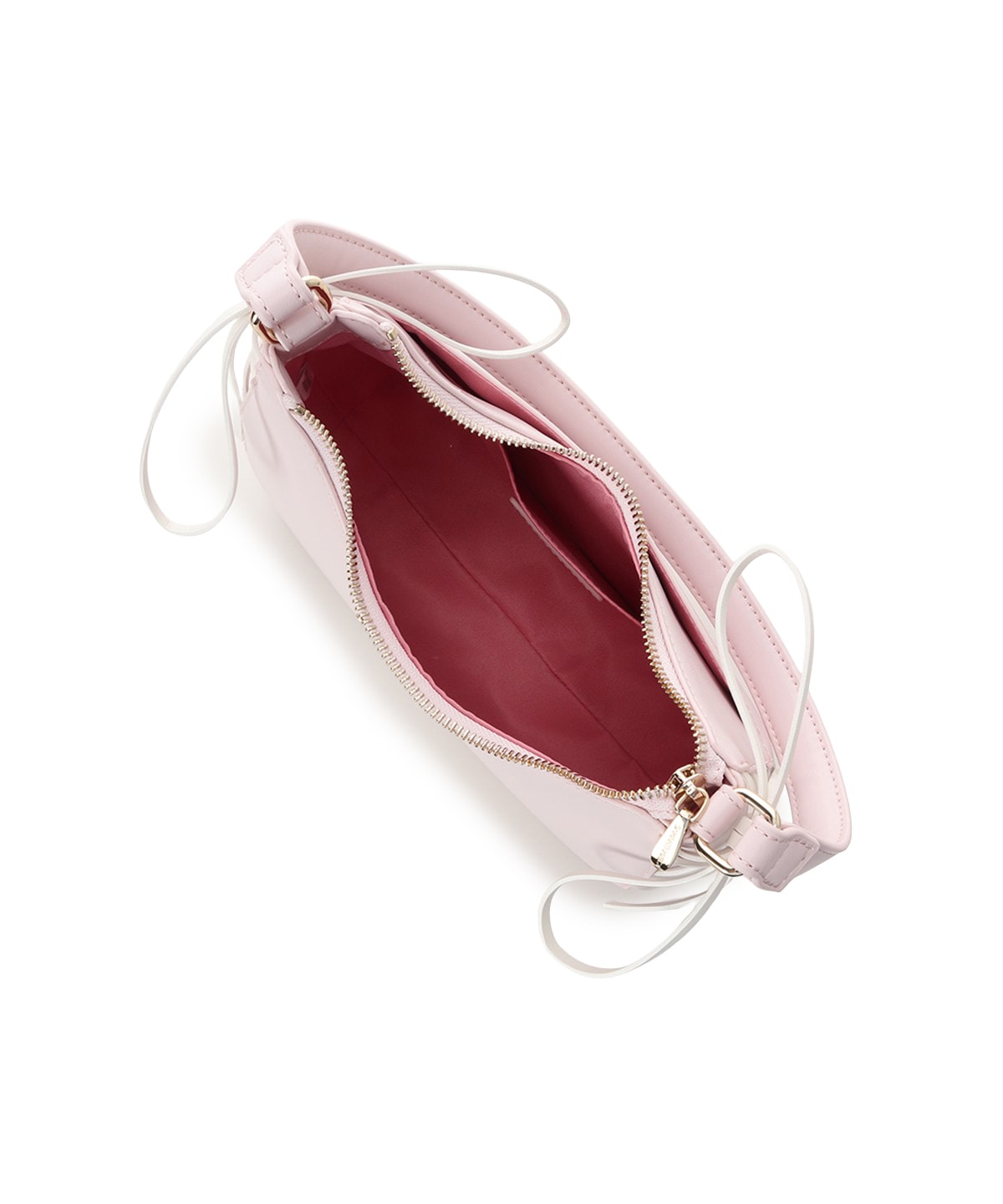 バレエコアレースアップワンショルダーバッグ