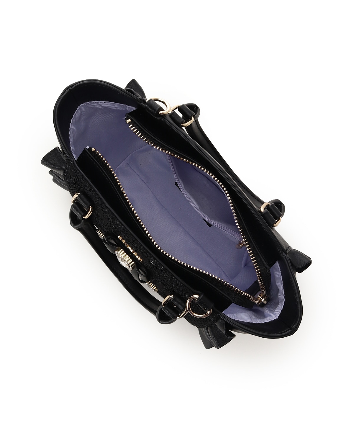 サマンサベガ バレリーナフラッター黒 オンラインショップ＆一部店舗限定】バレリーナフラッター（ミニ