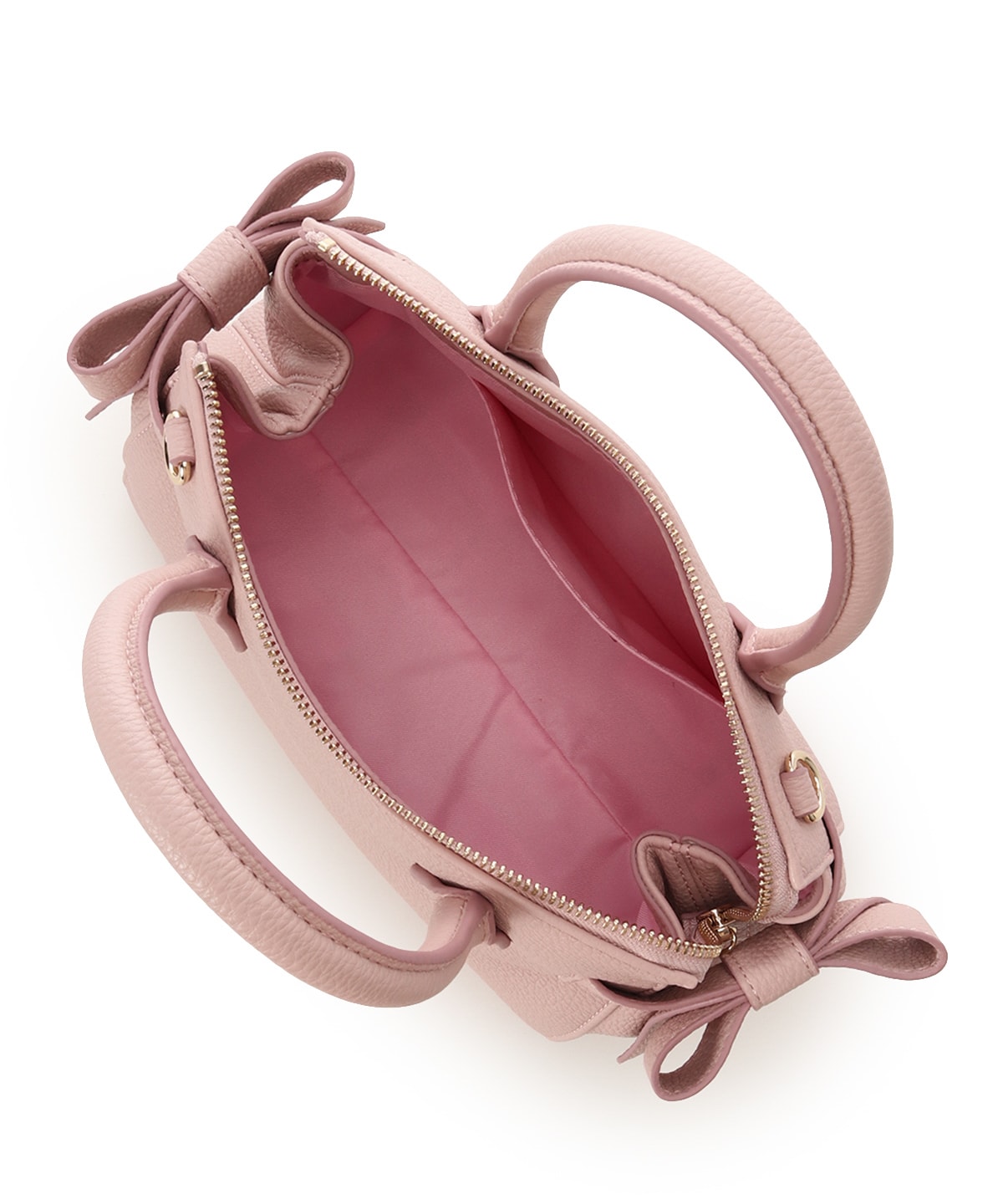 スクエアリボンハンドバッグ