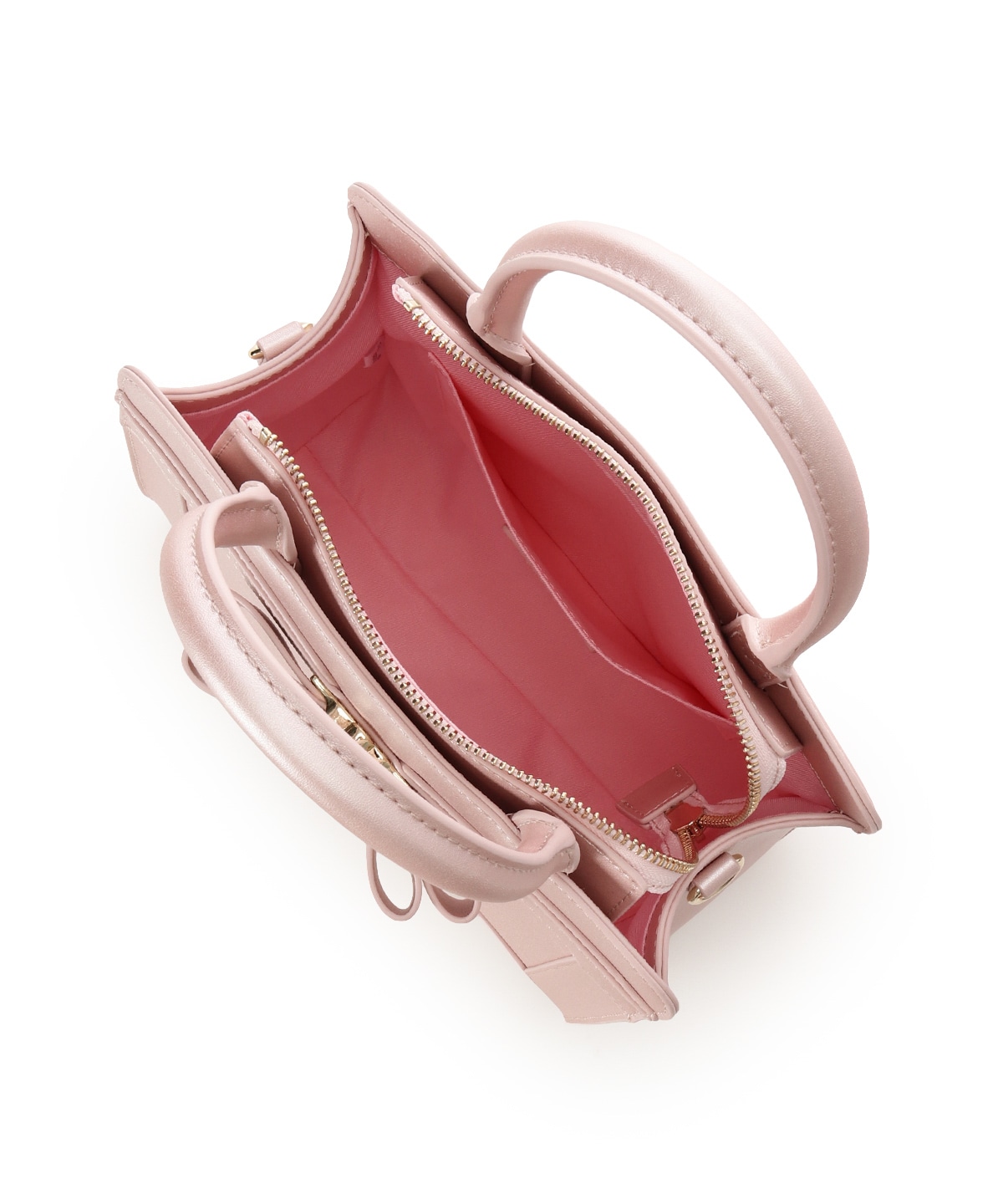 [Holiday Collection]パールカラージュエルリボンハンドバッグ