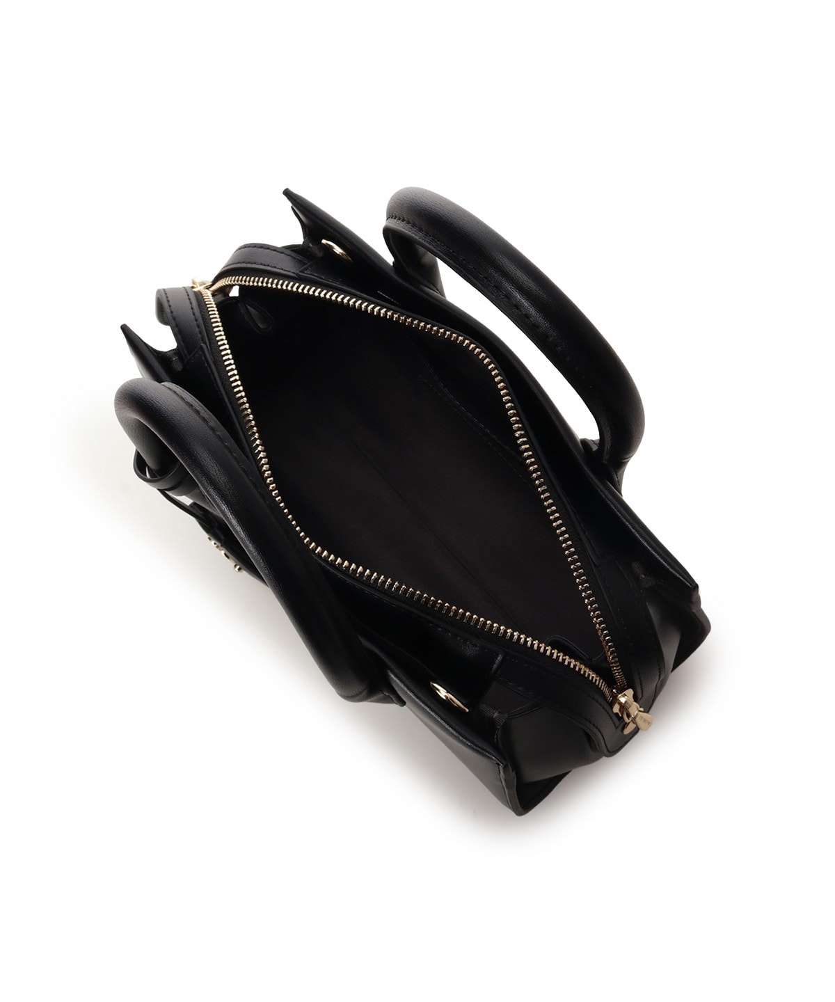 ロゴ金具ショルダーバッグ