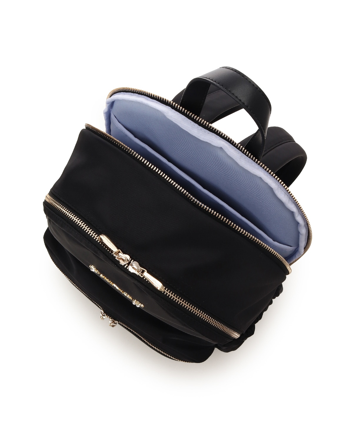 アクセントビジューリュック