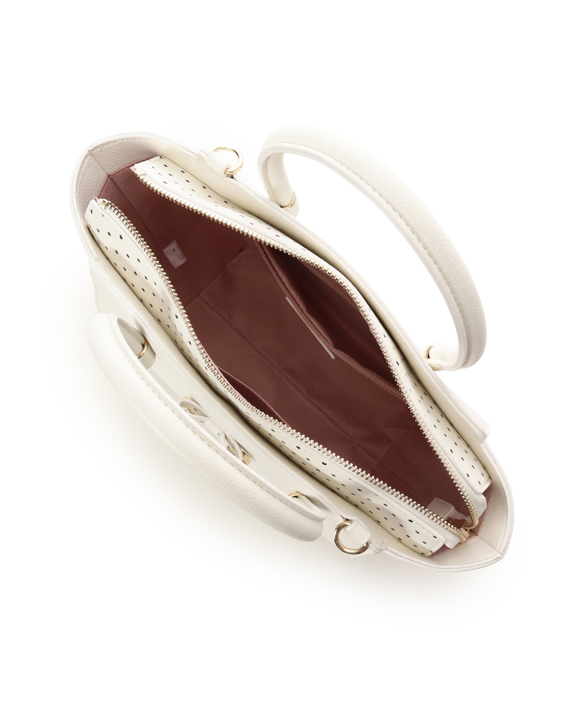 ハートドットハンドバッグ