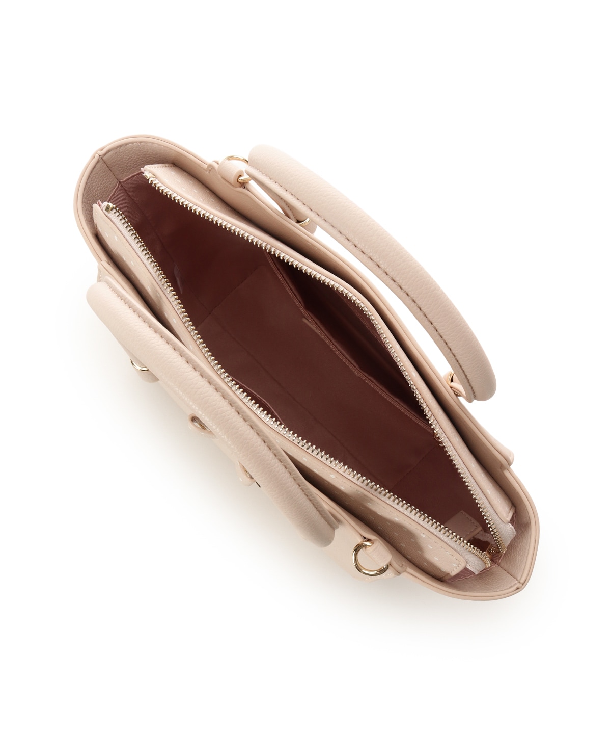 ハートドットハンドバッグ