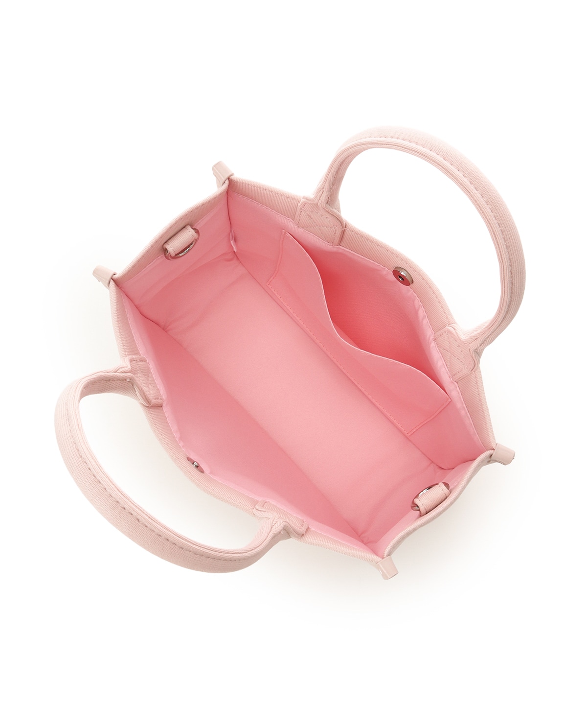 リボン刺繍ハンドバッグ