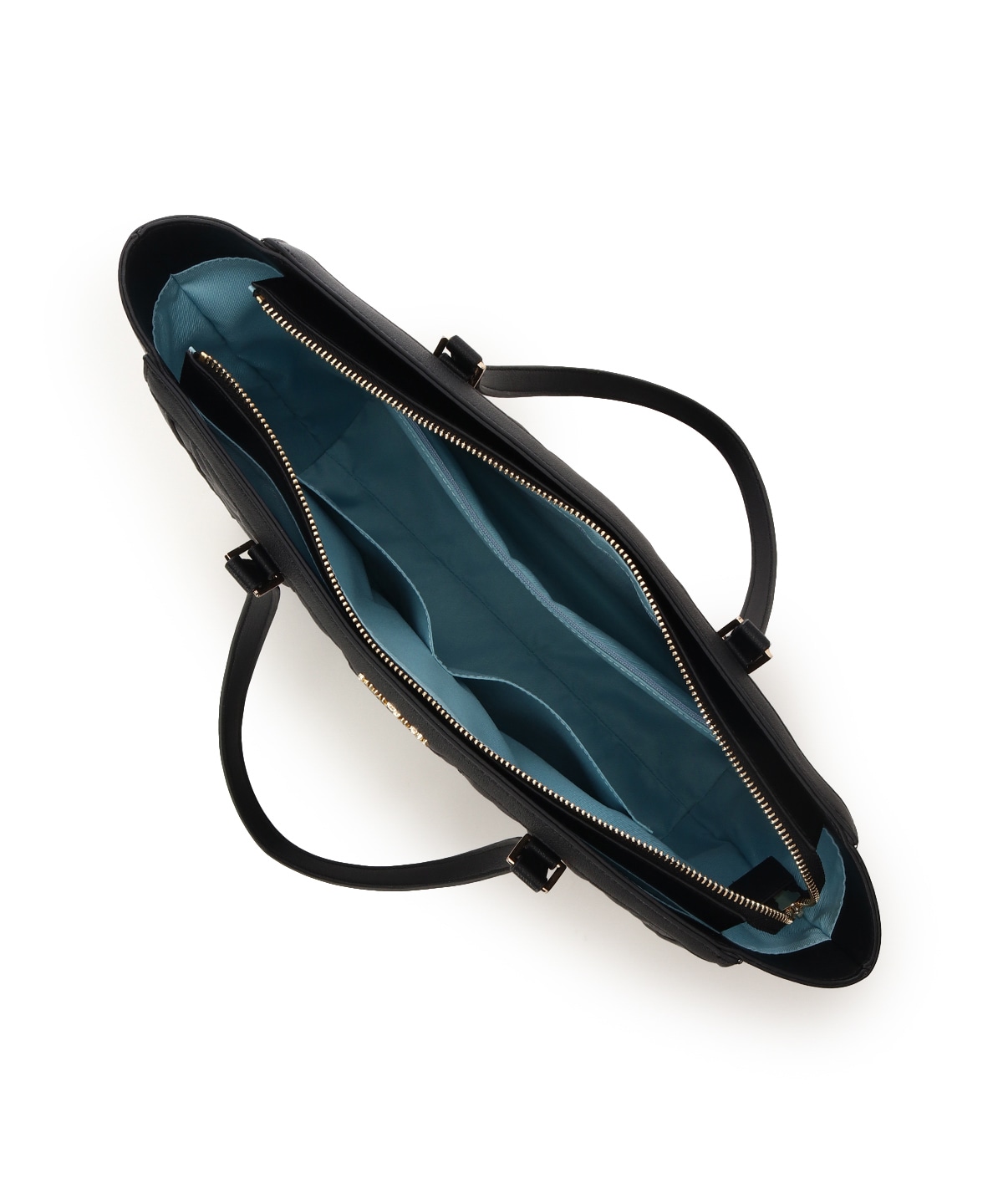 キルティングフェイクレザートートバッグ