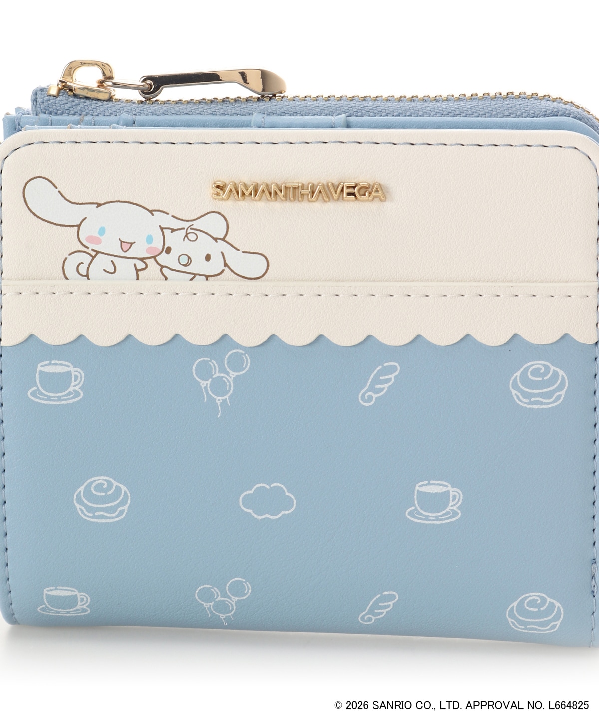 「シナモロール」コレクション折財布